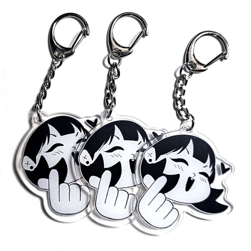 LIMITED EDITION★ MAKO HEART KEYCHAIN