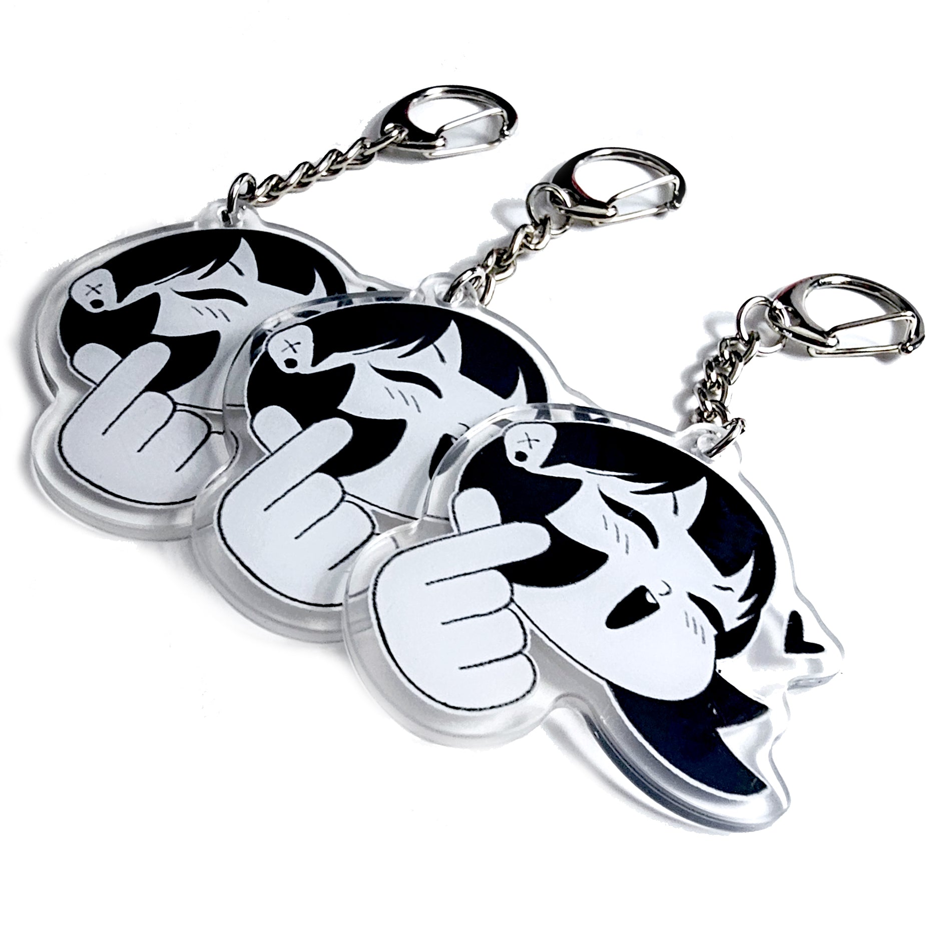 LIMITED EDITION★ MAKO HEART KEYCHAIN