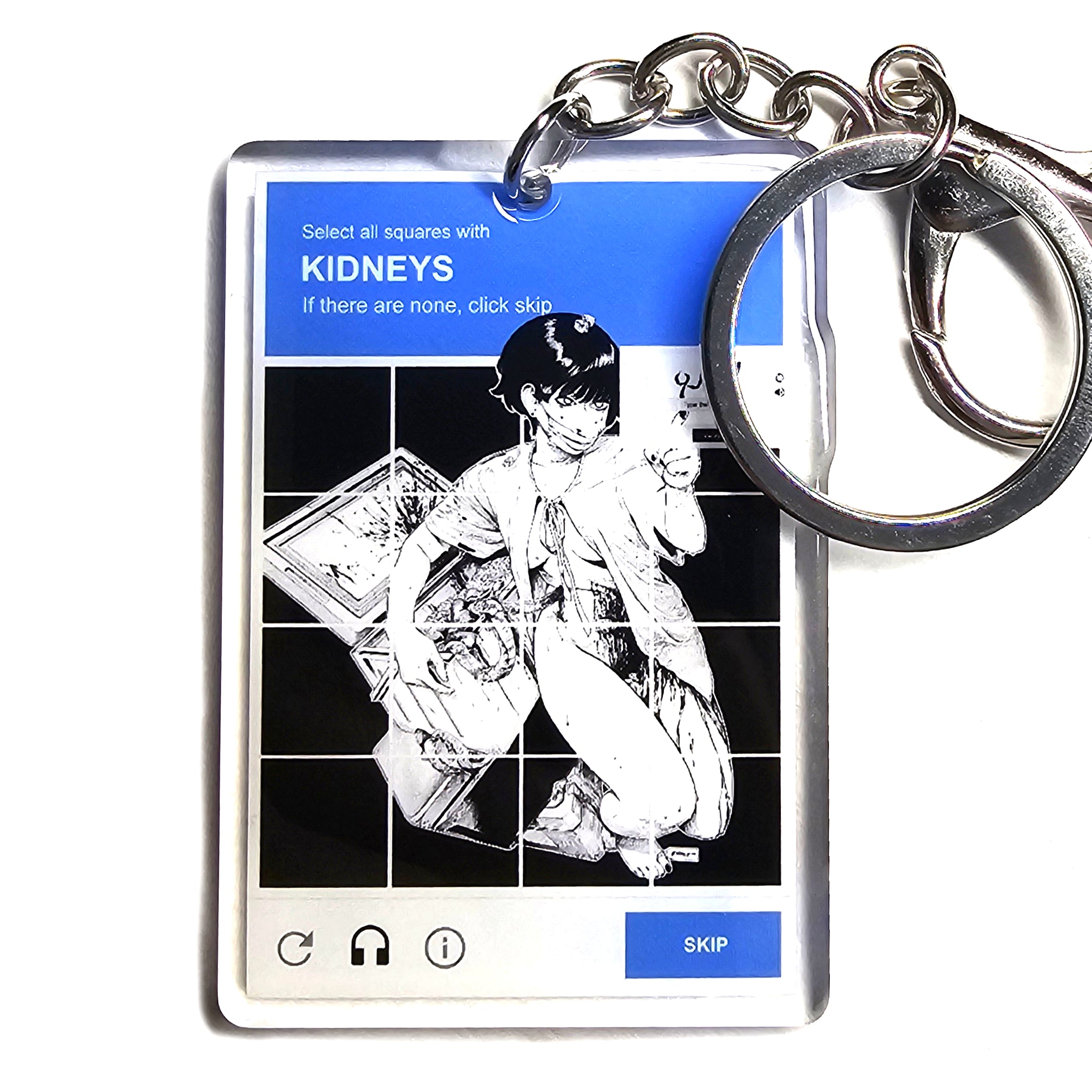 CAPTCHA KEYCHAIN