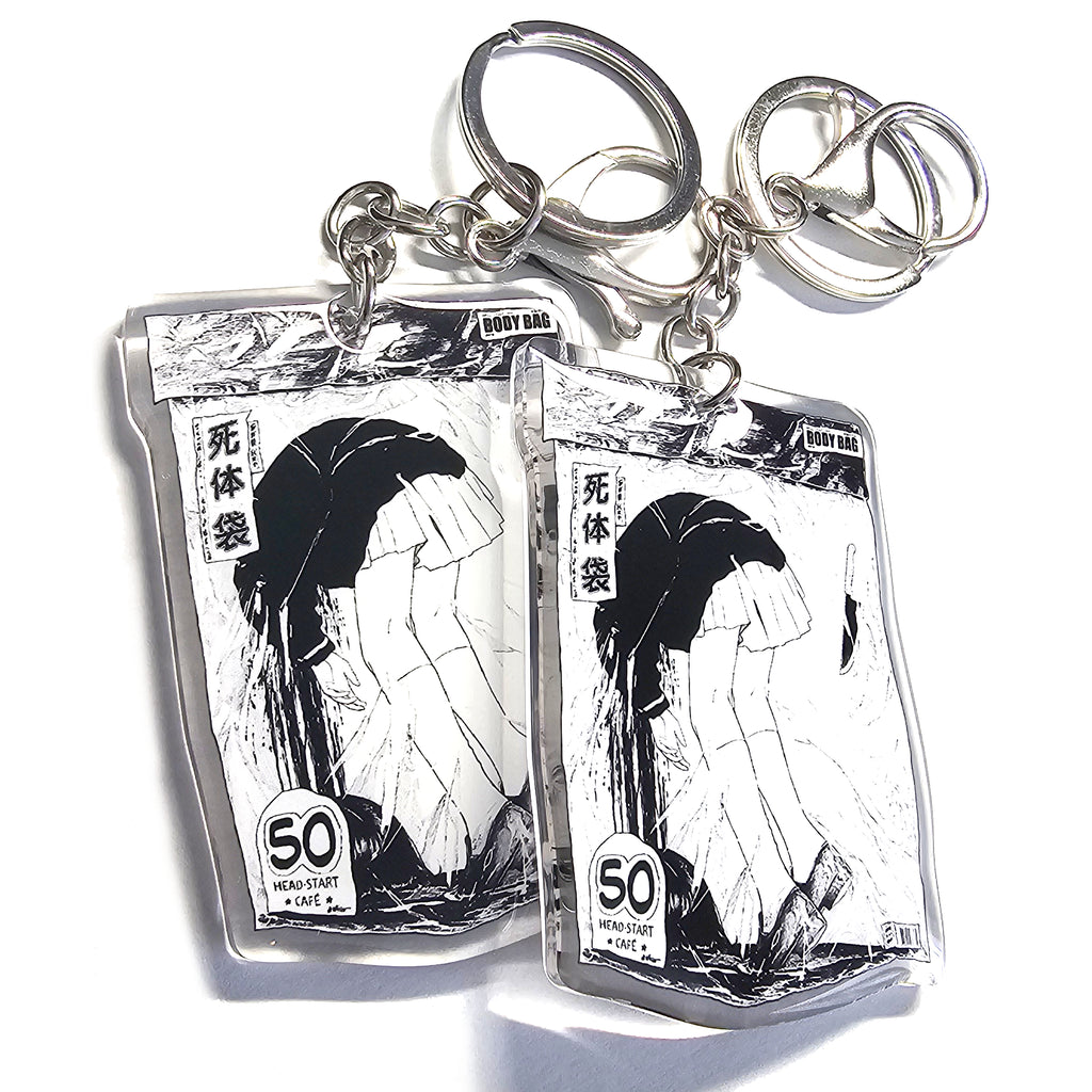 BODY BAG KEYCHAIN