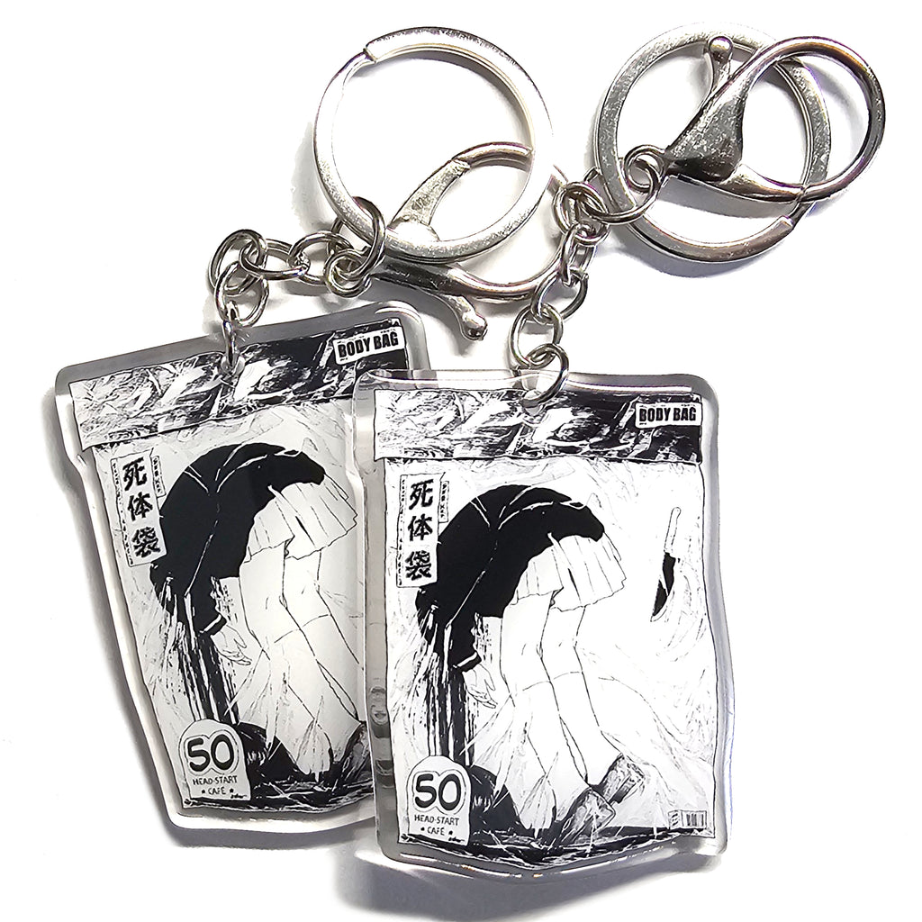 BODY BAG KEYCHAIN