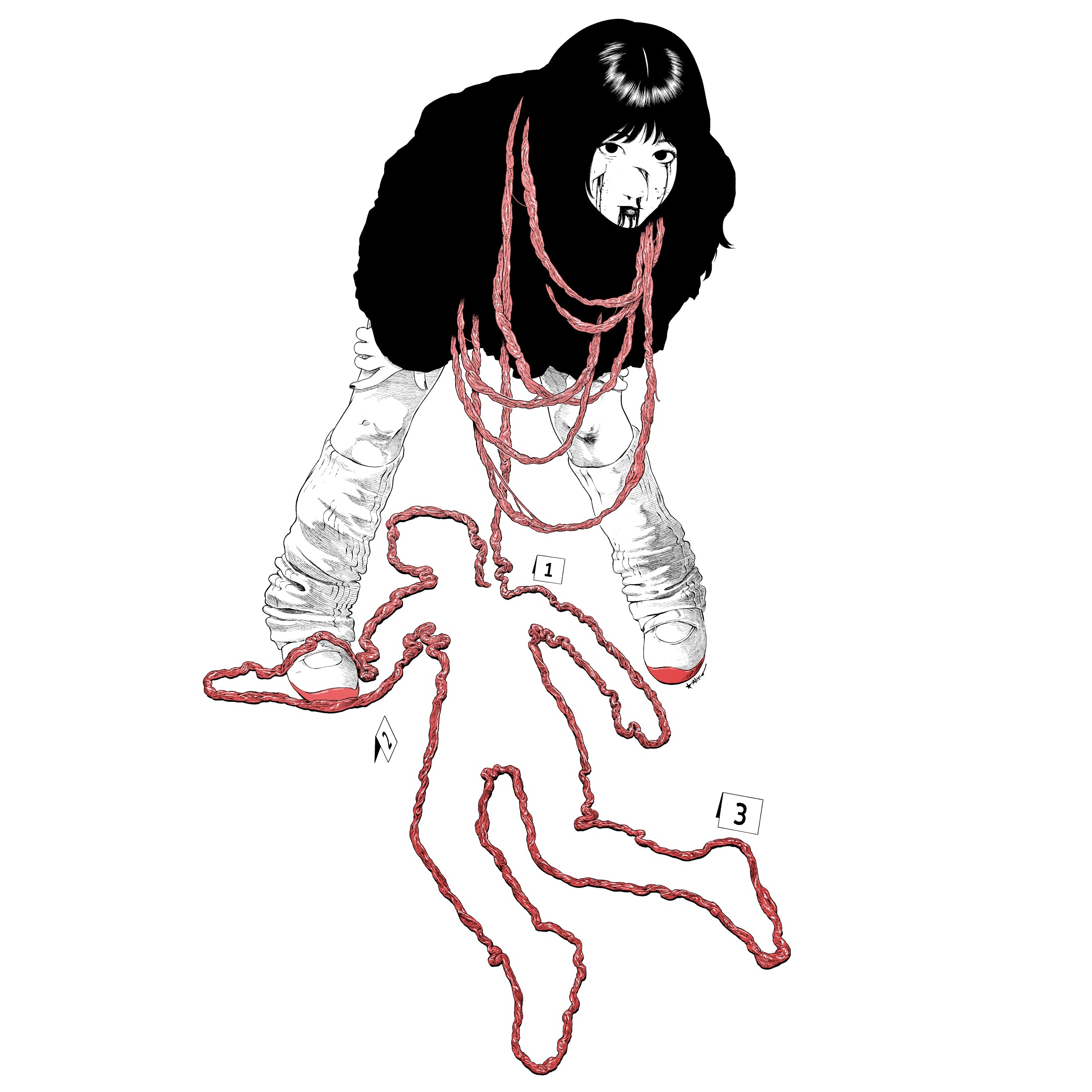 CRIME SCENE PRINT