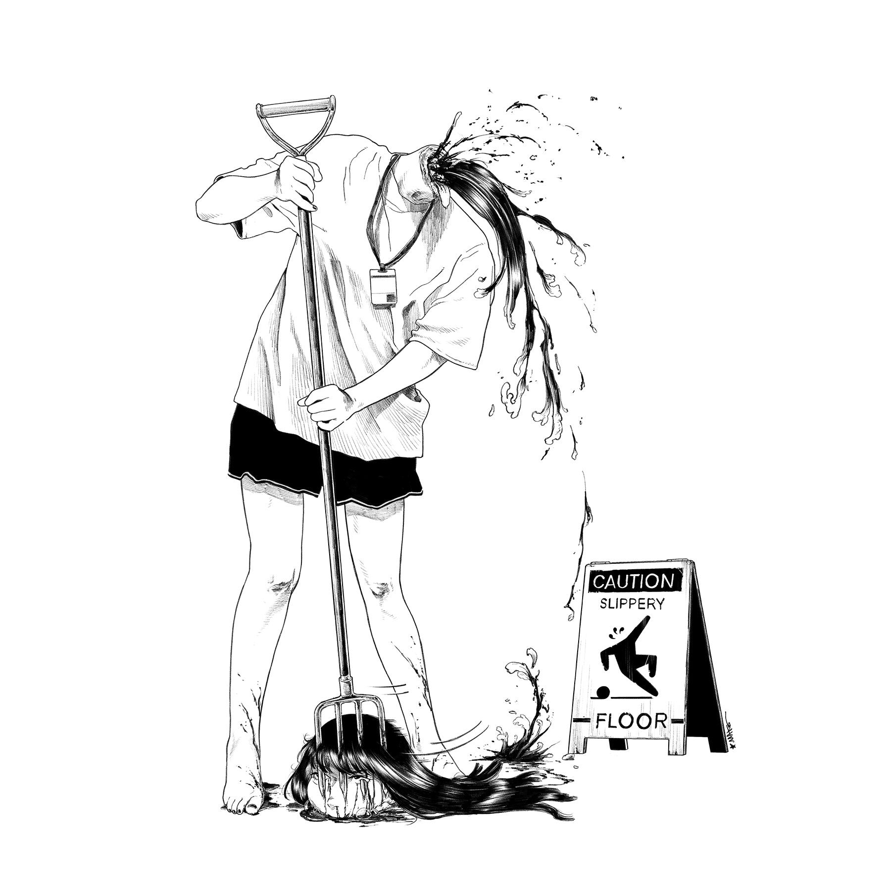 MOPPED PRINT
