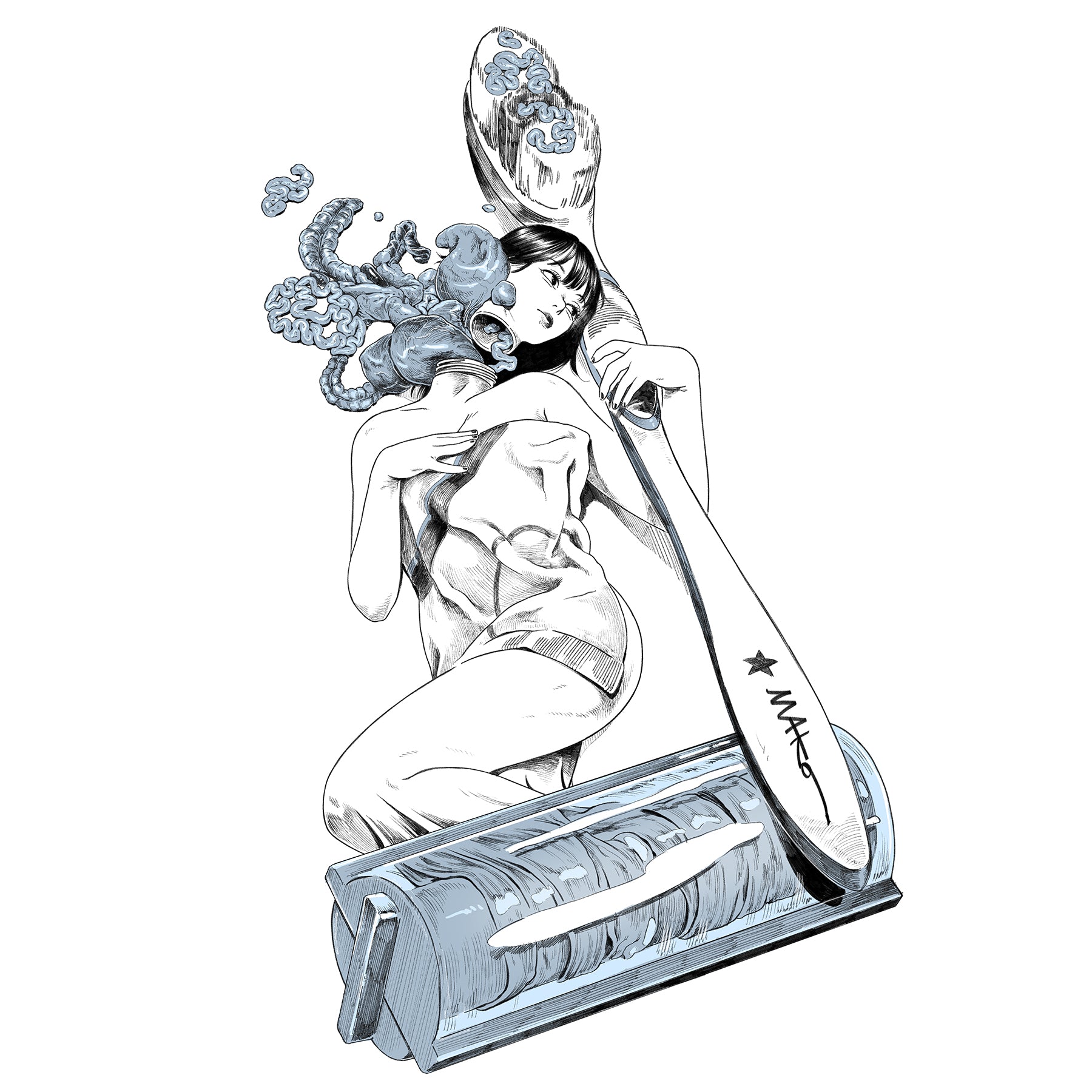 TOOTHPASTE PRINT