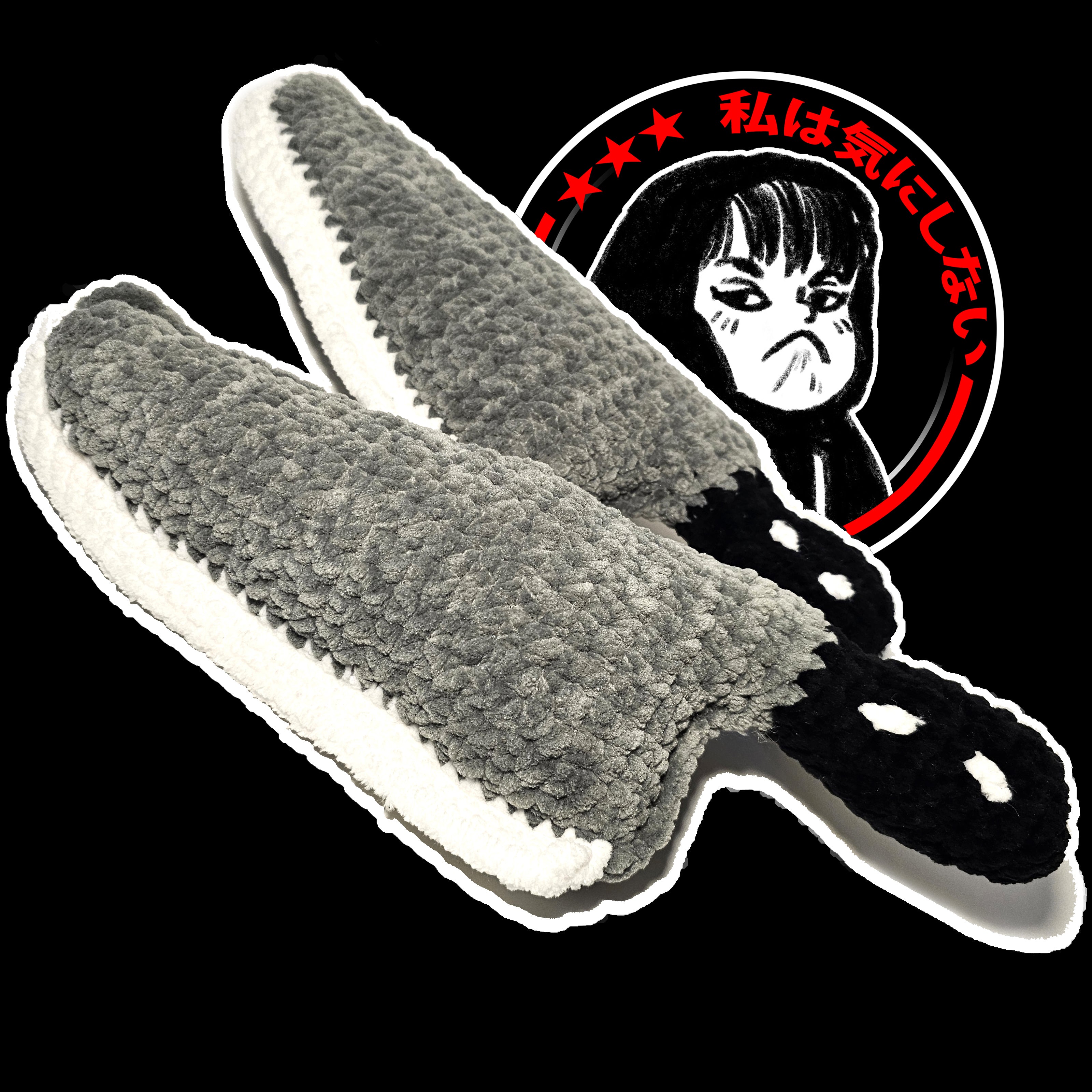 MAKO KNIFE PLUSHIE (handmade)