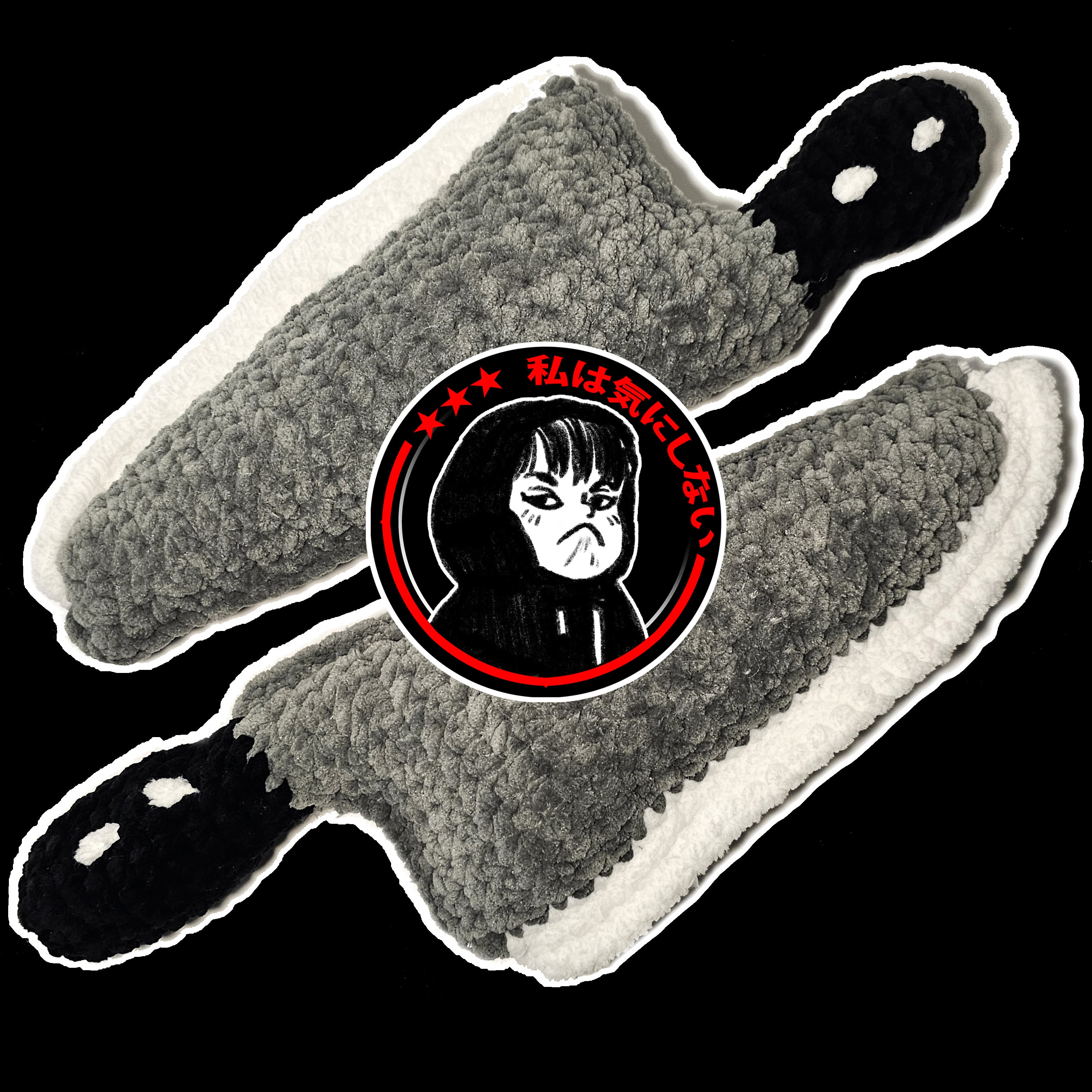 MAKO KNIFE PLUSHIE (handmade)