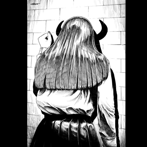SHROUDED DEVIL PRINT