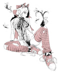 BLOOD KOMORI PRINT