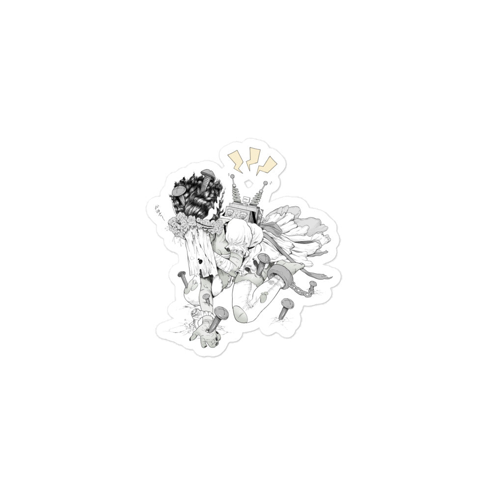 THE BRIDE stickers