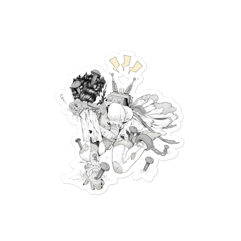 THE BRIDE stickers