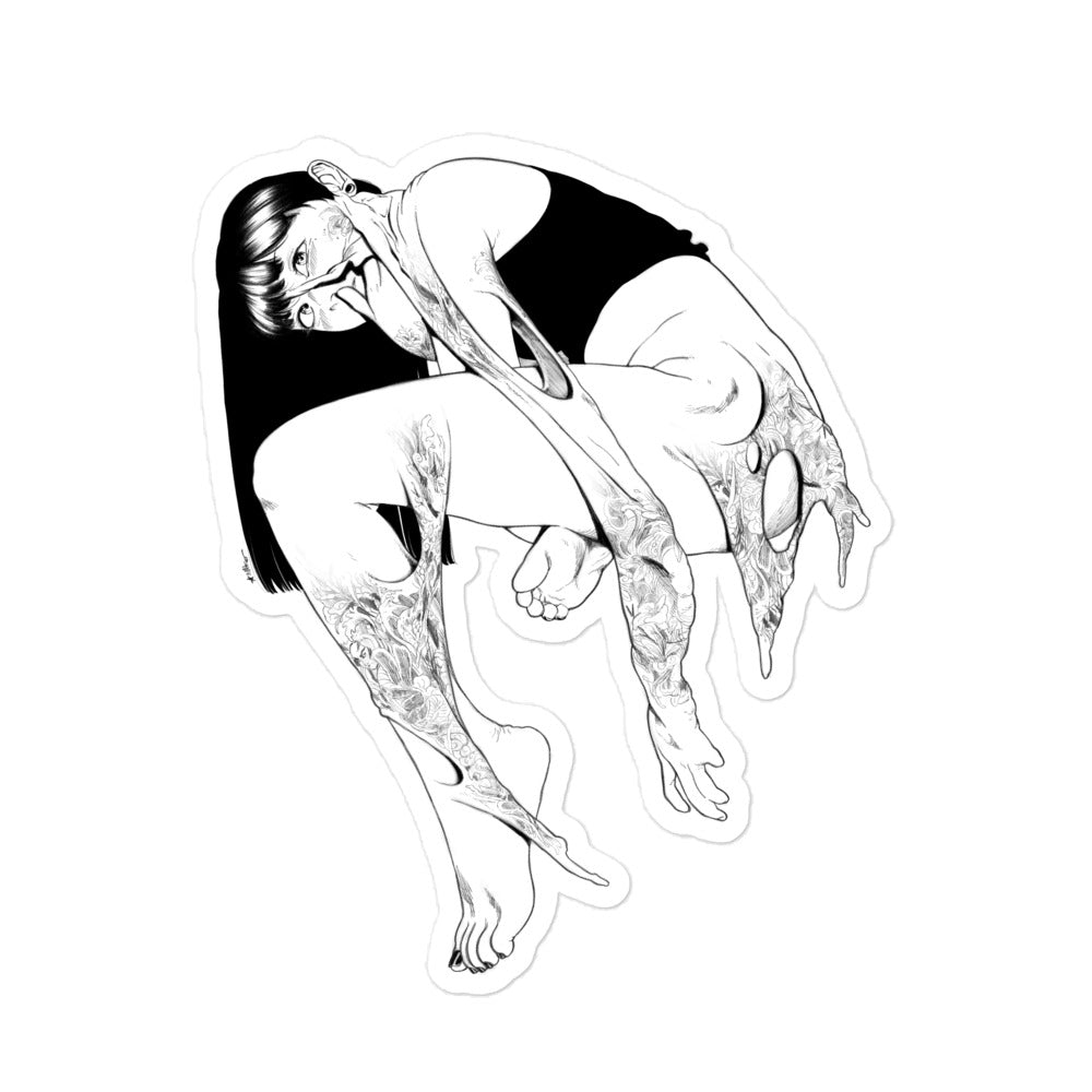 SKIN-SHEDDING stickers