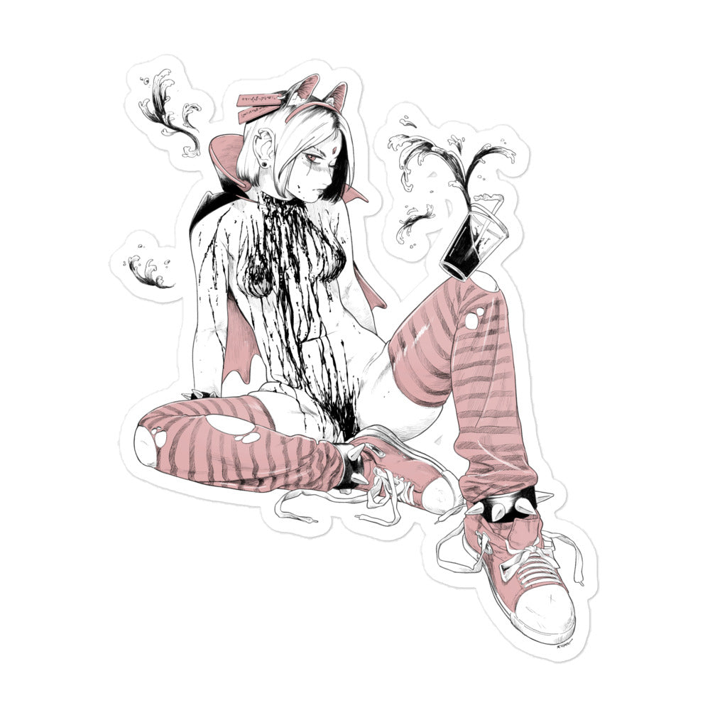 BLOOD KOMORI stickers