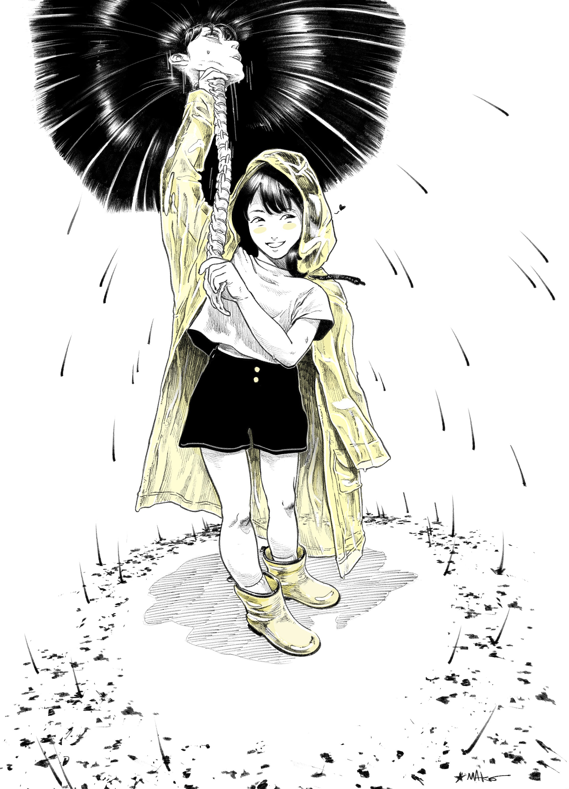 RAIN, RAIN, GO AWAY PRINT