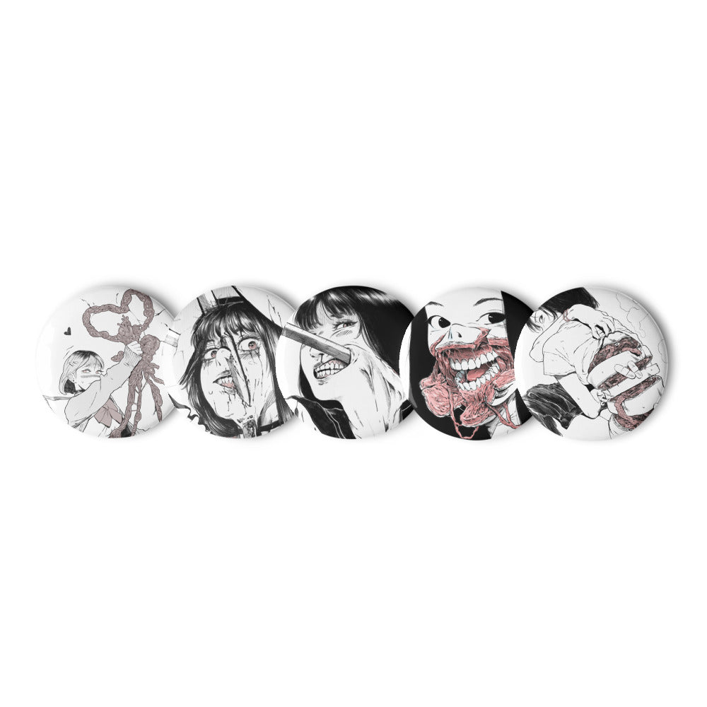 SASHIMI BUTTON SET
