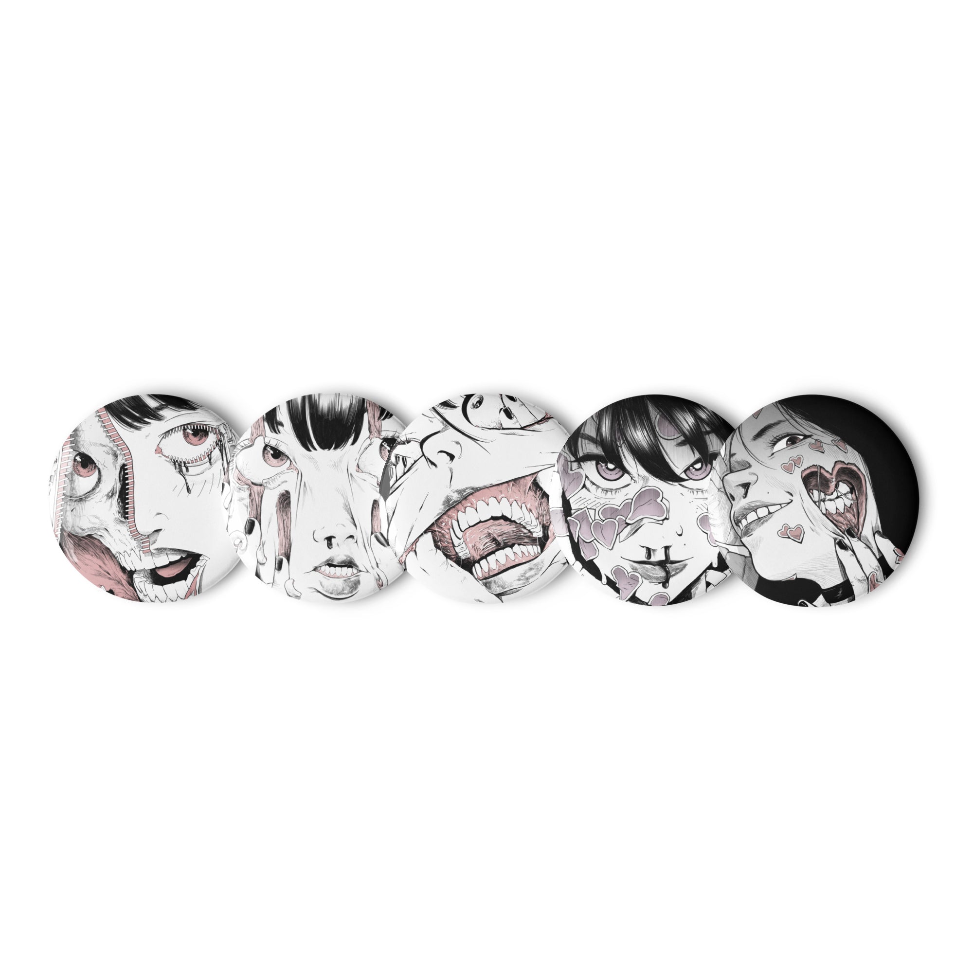 TORMENT BUTTON SET