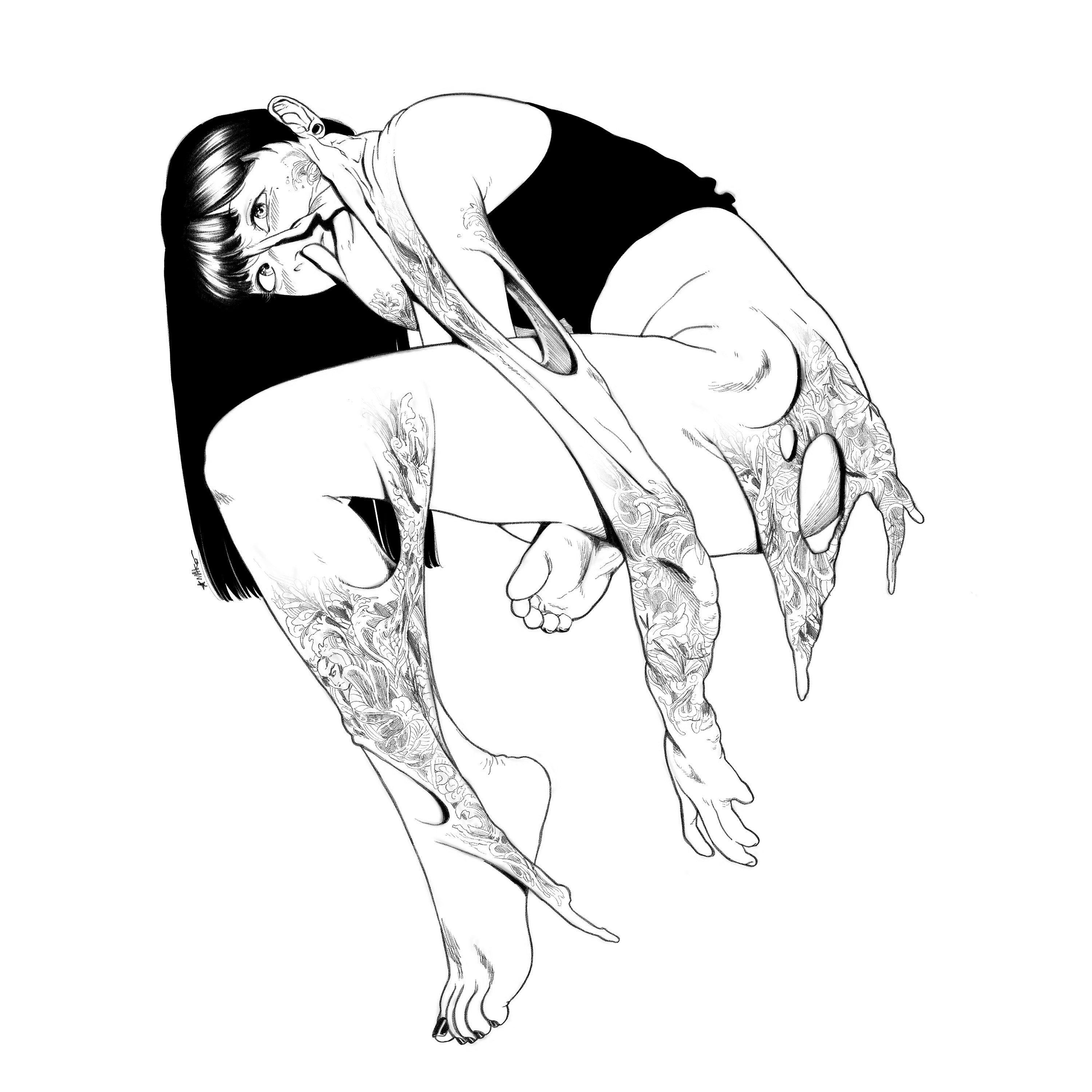 SKIN-SHEDDING PRINT