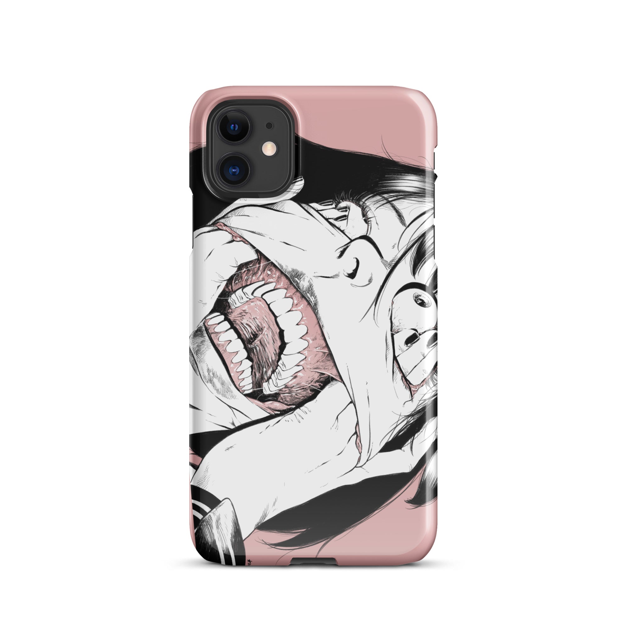 OVERWHELMED Snap case for iPhone