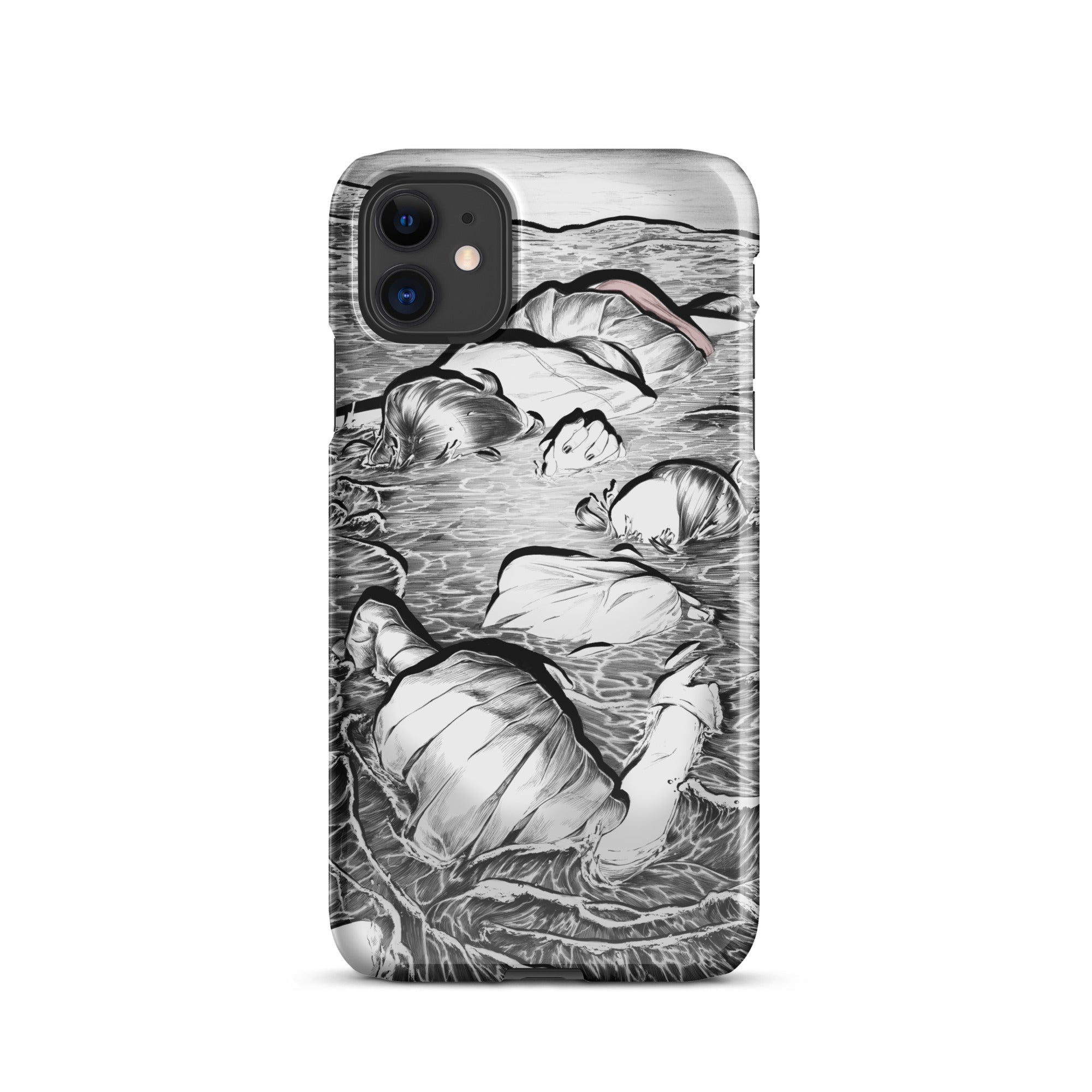 THROUGH THICK AND THIN Snap case for iPhone