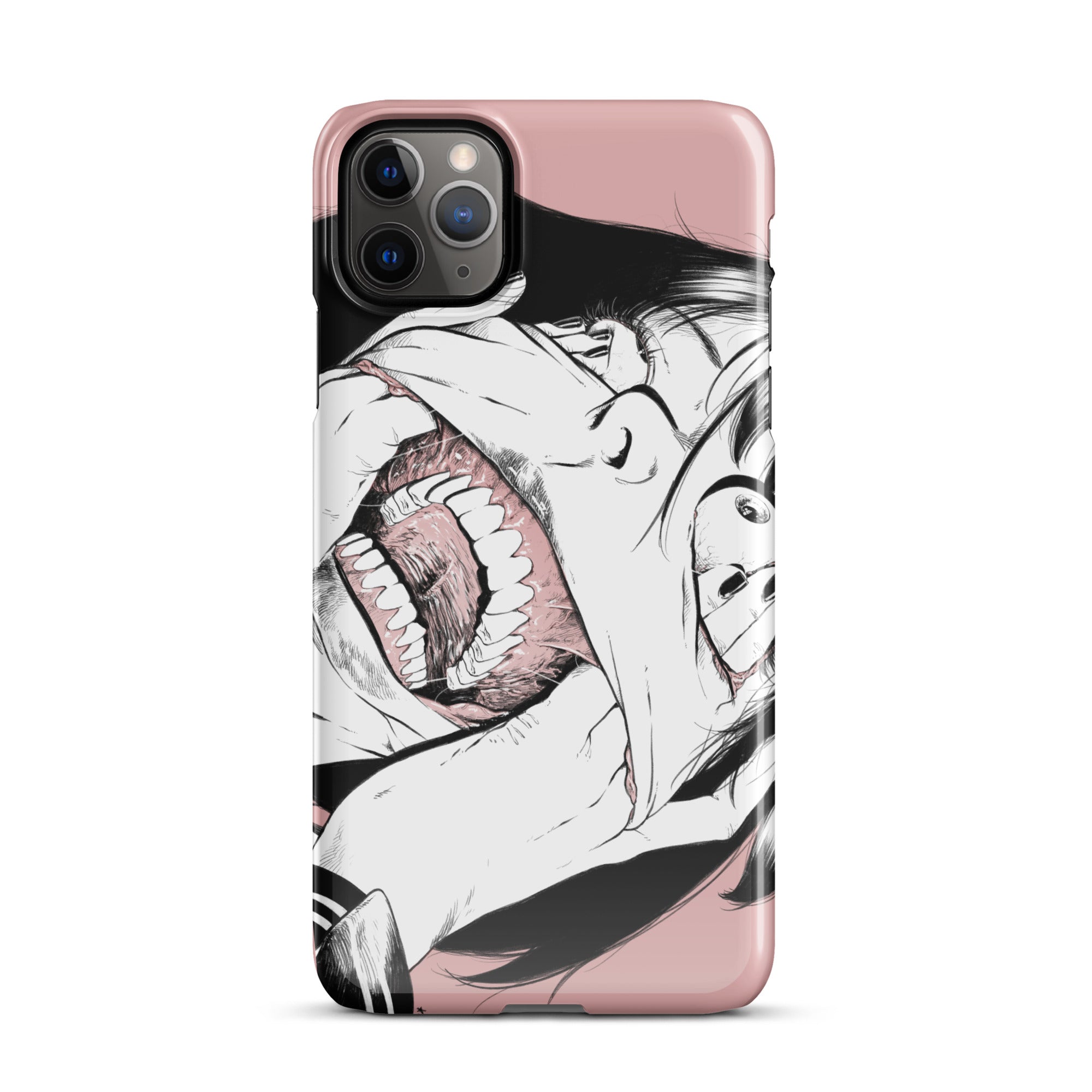 OVERWHELMED Snap case for iPhone