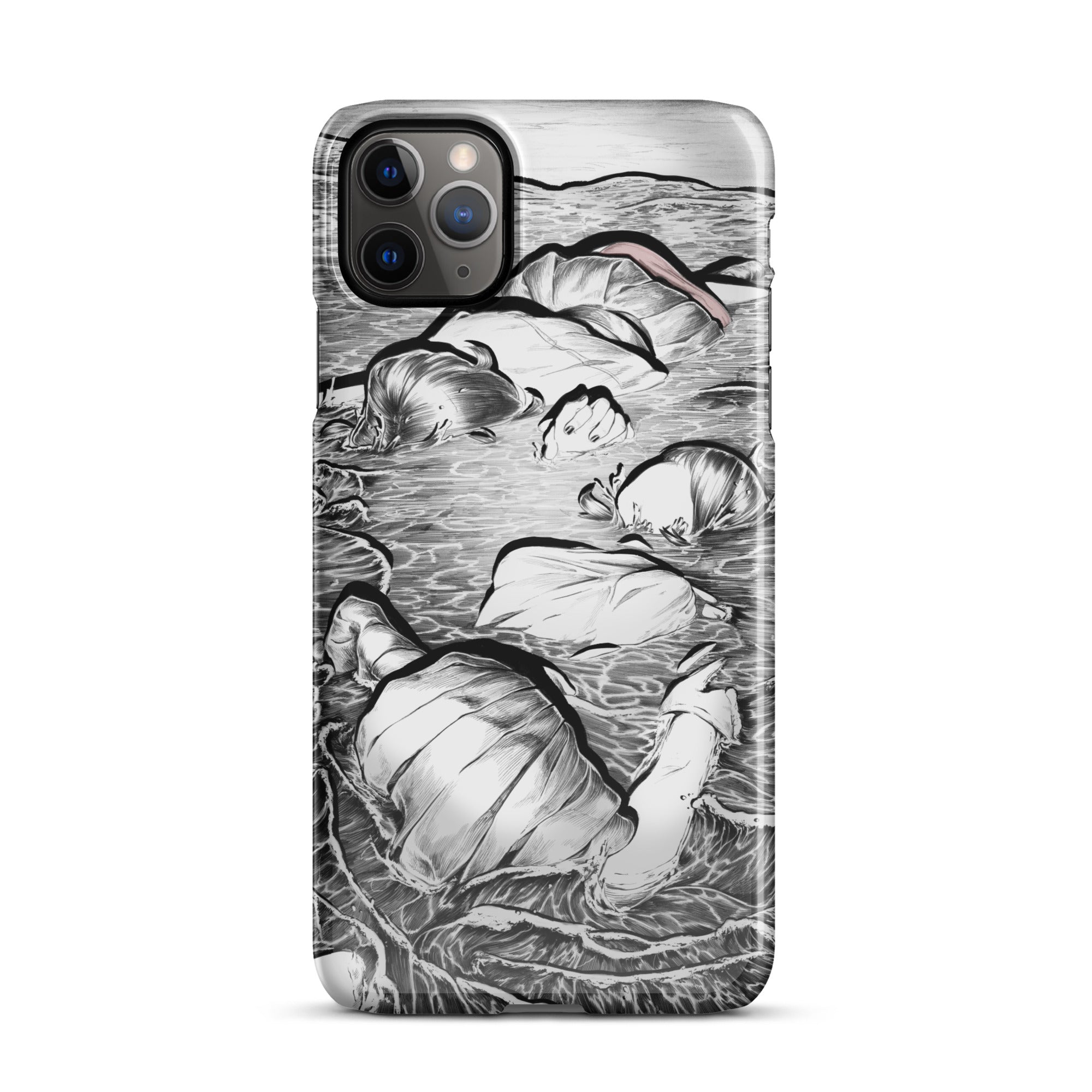 THROUGH THICK AND THIN Snap case for iPhone