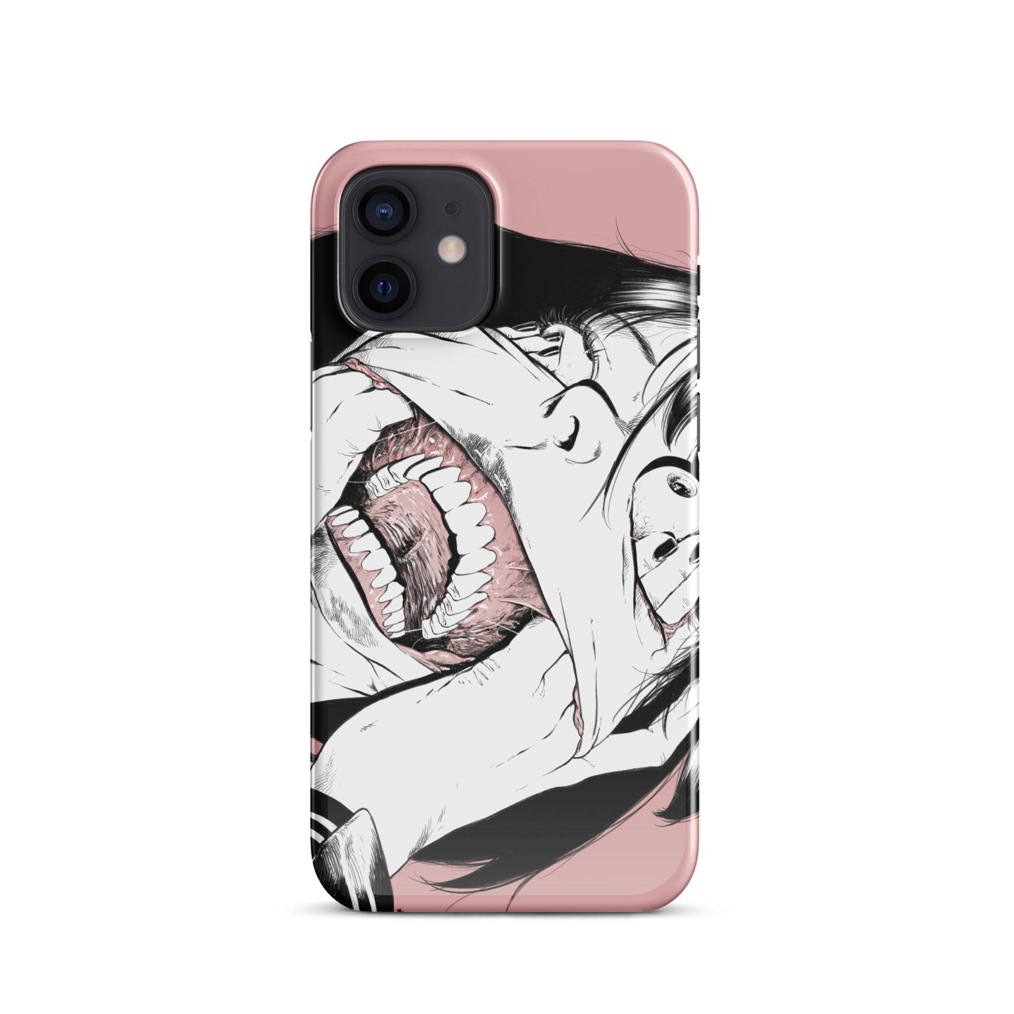 OVERWHELMED Snap case for iPhone