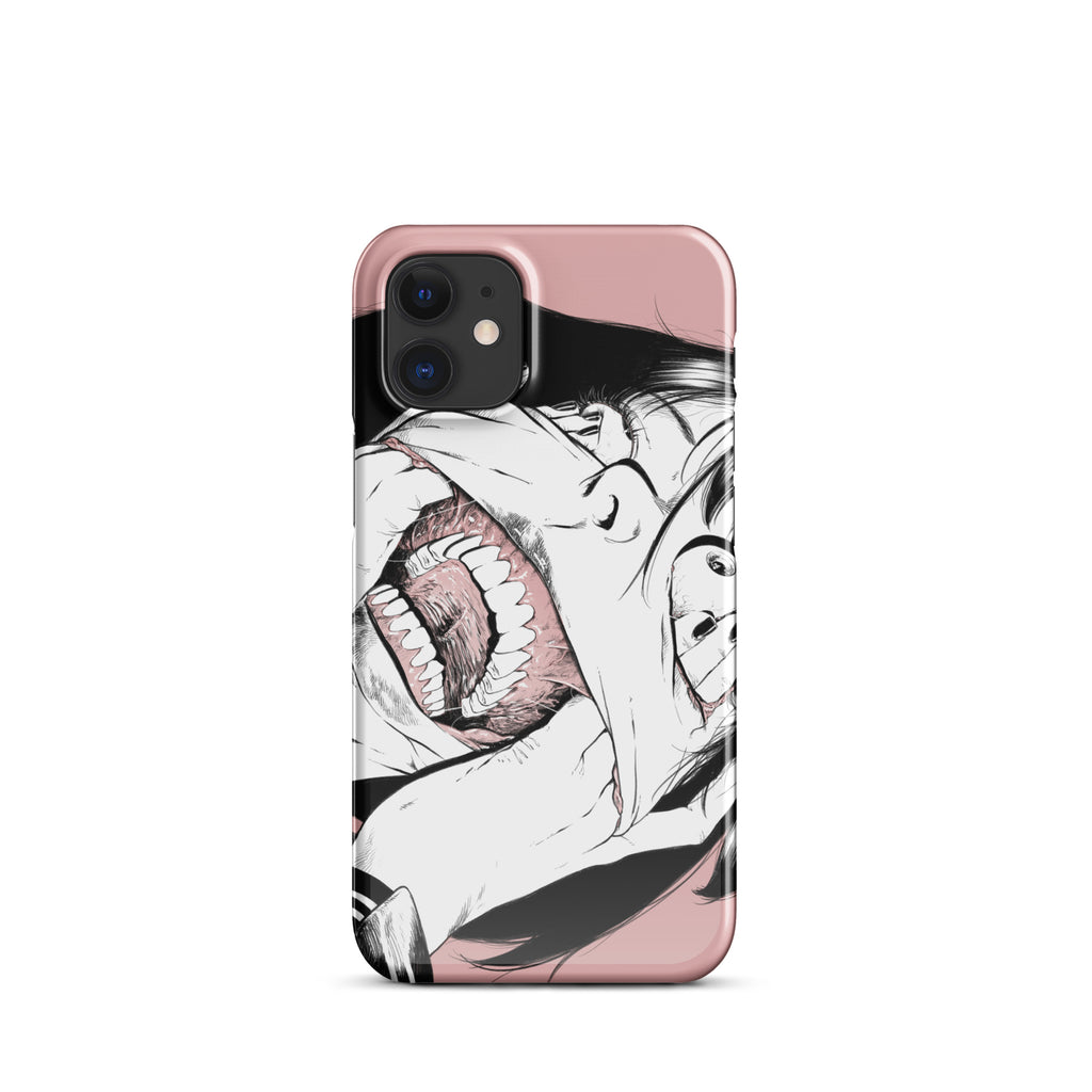 OVERWHELMED Snap case for iPhone