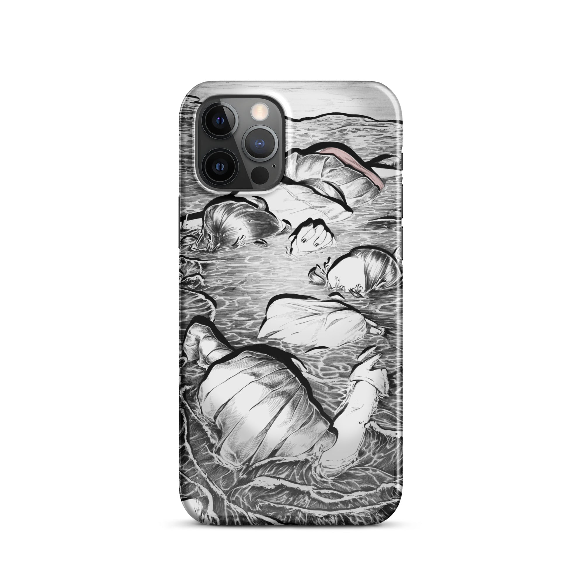 THROUGH THICK AND THIN Snap case for iPhone
