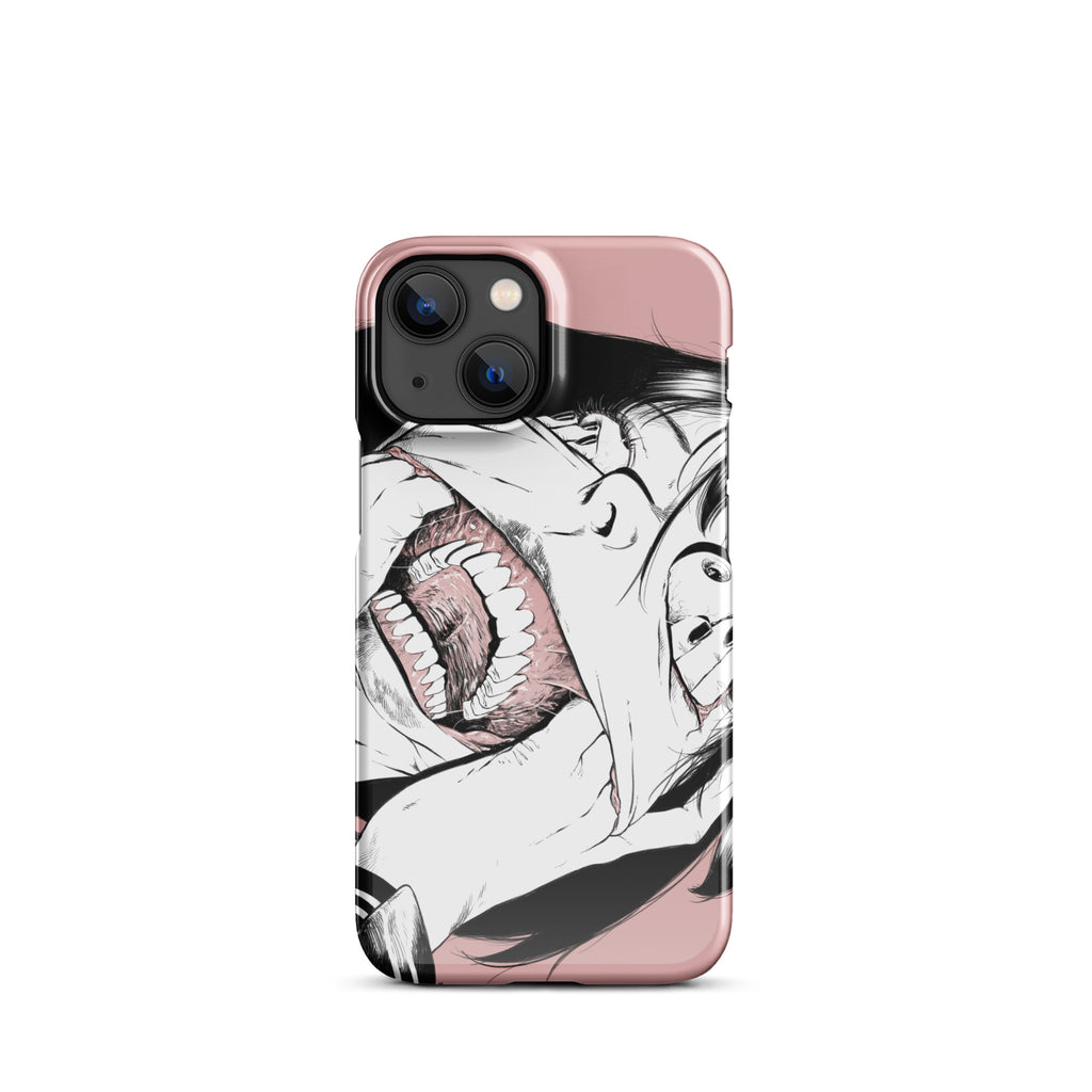 OVERWHELMED Snap case for iPhone