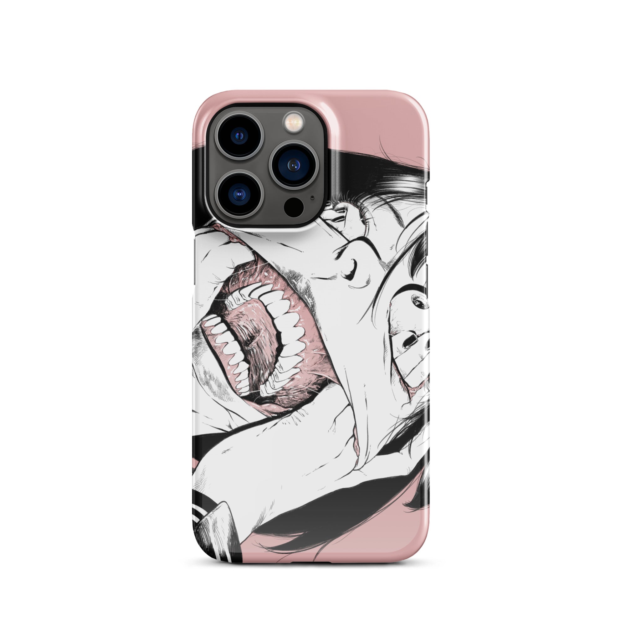 OVERWHELMED Snap case for iPhone