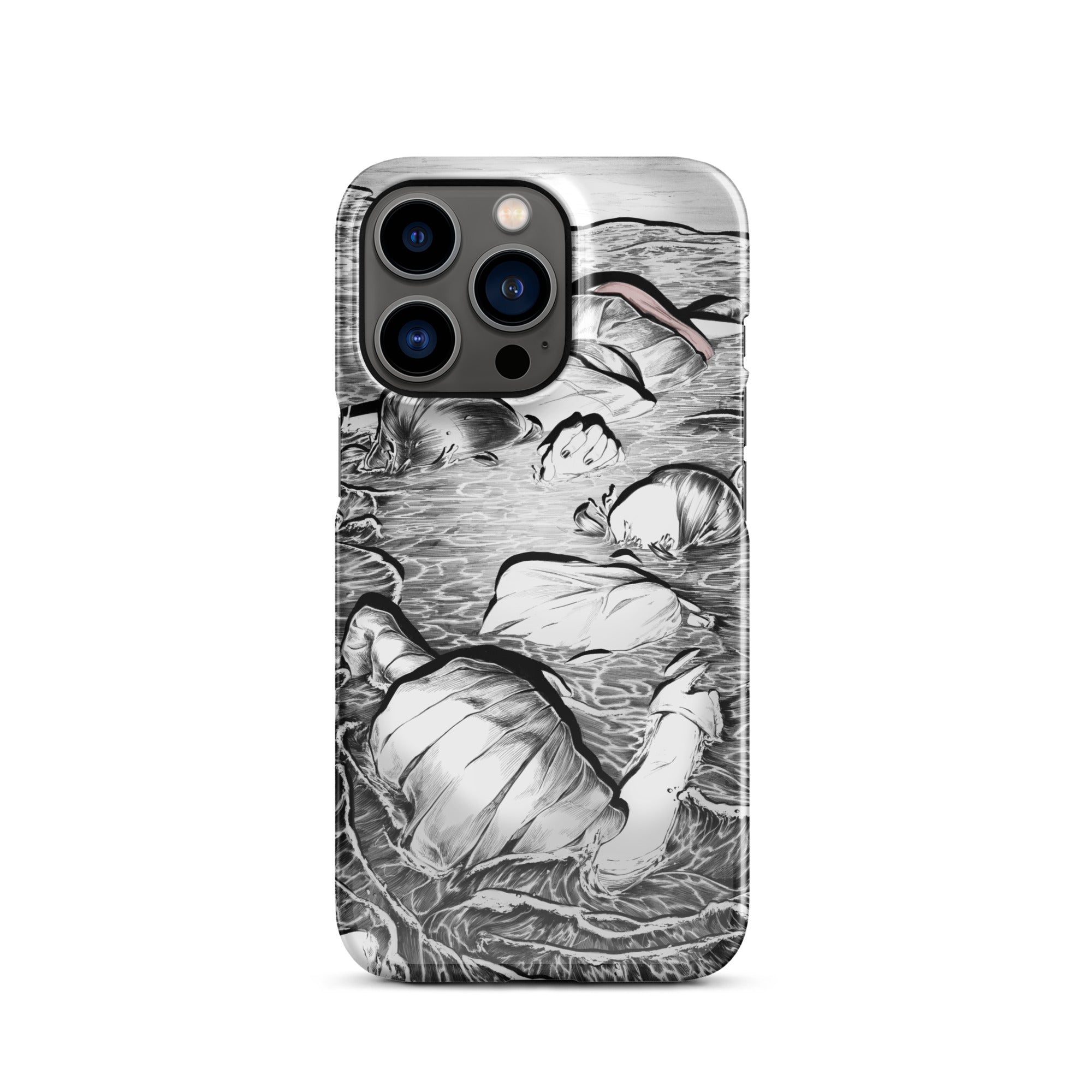THROUGH THICK AND THIN Snap case for iPhone