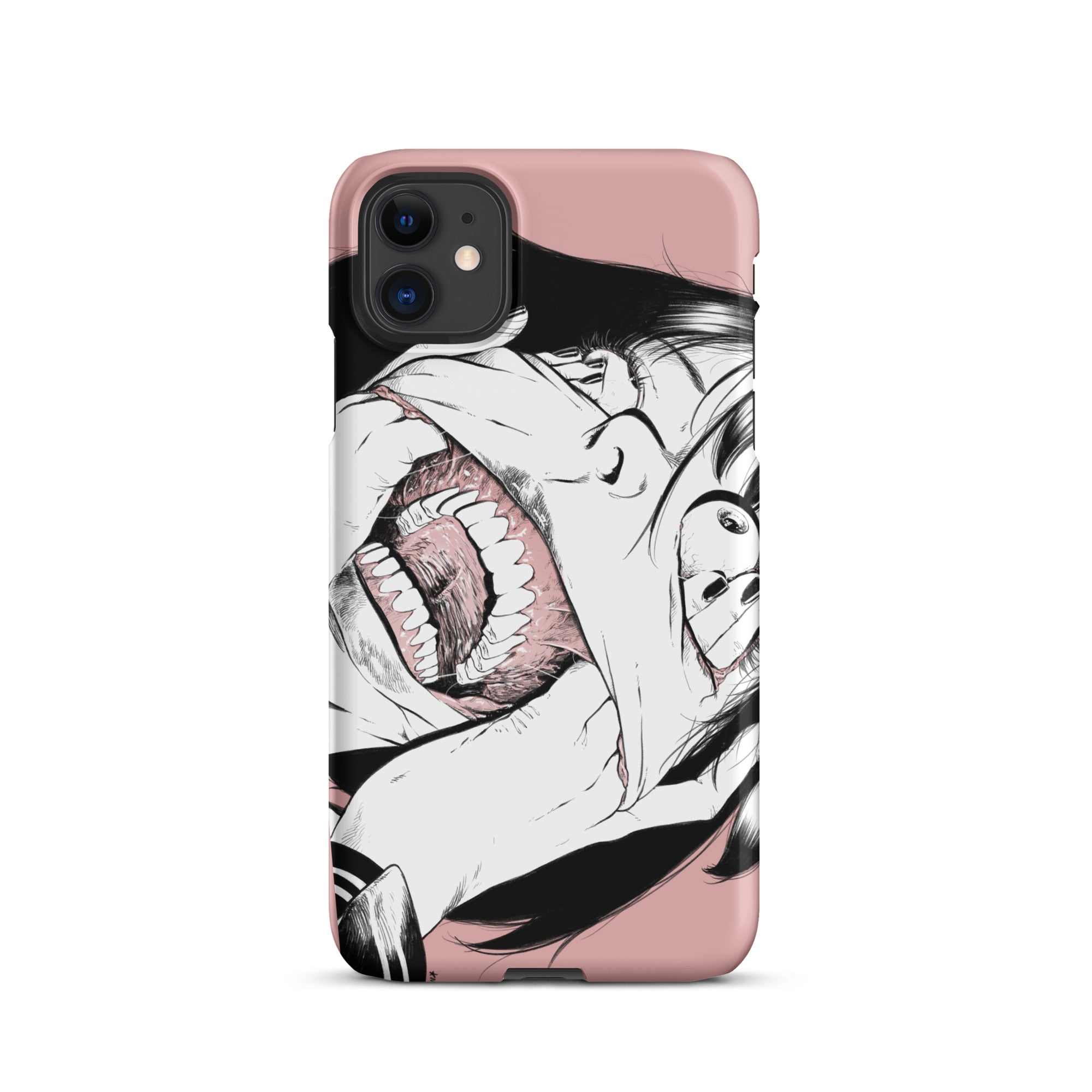 OVERWHELMED Snap case for iPhone