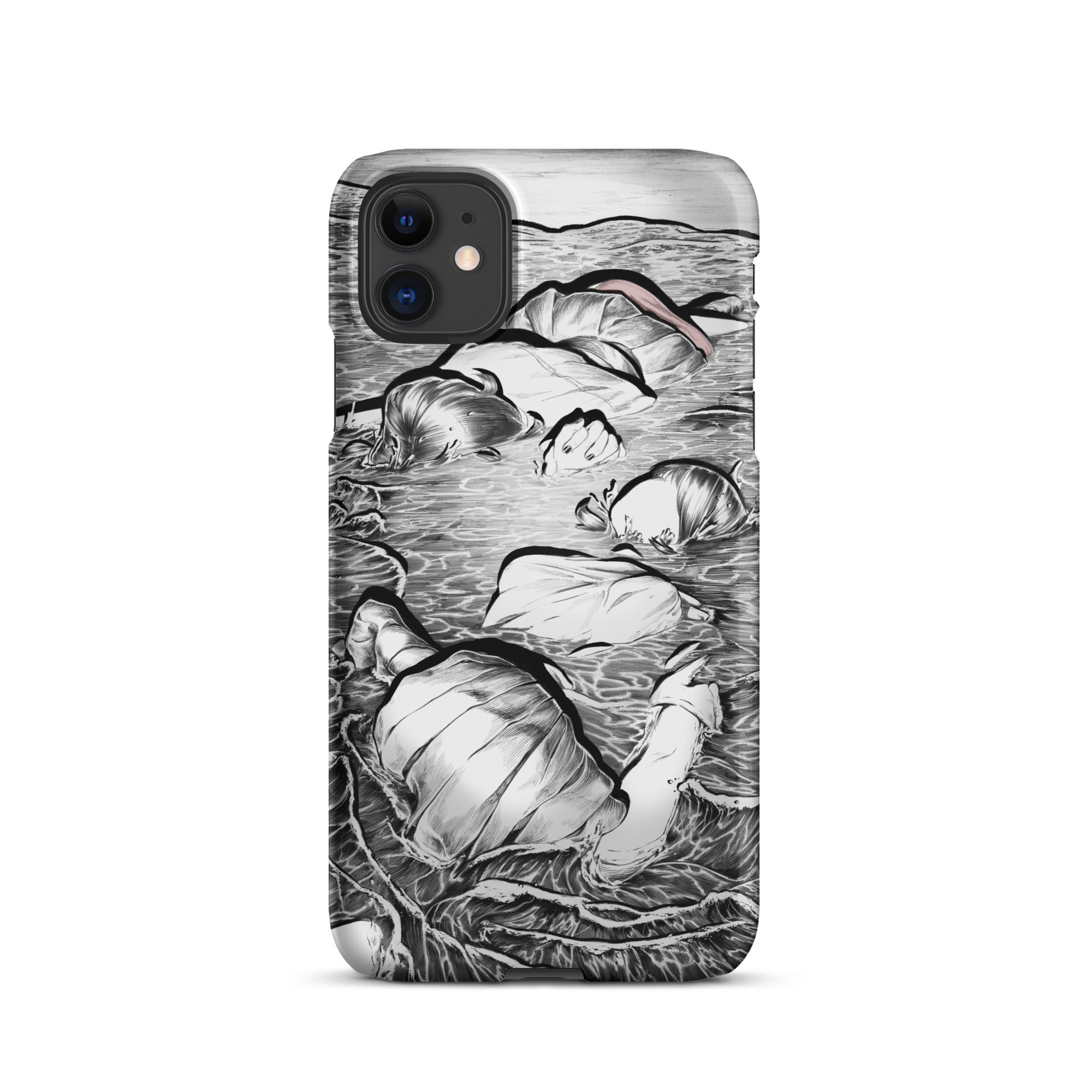 THROUGH THICK AND THIN Snap case for iPhone