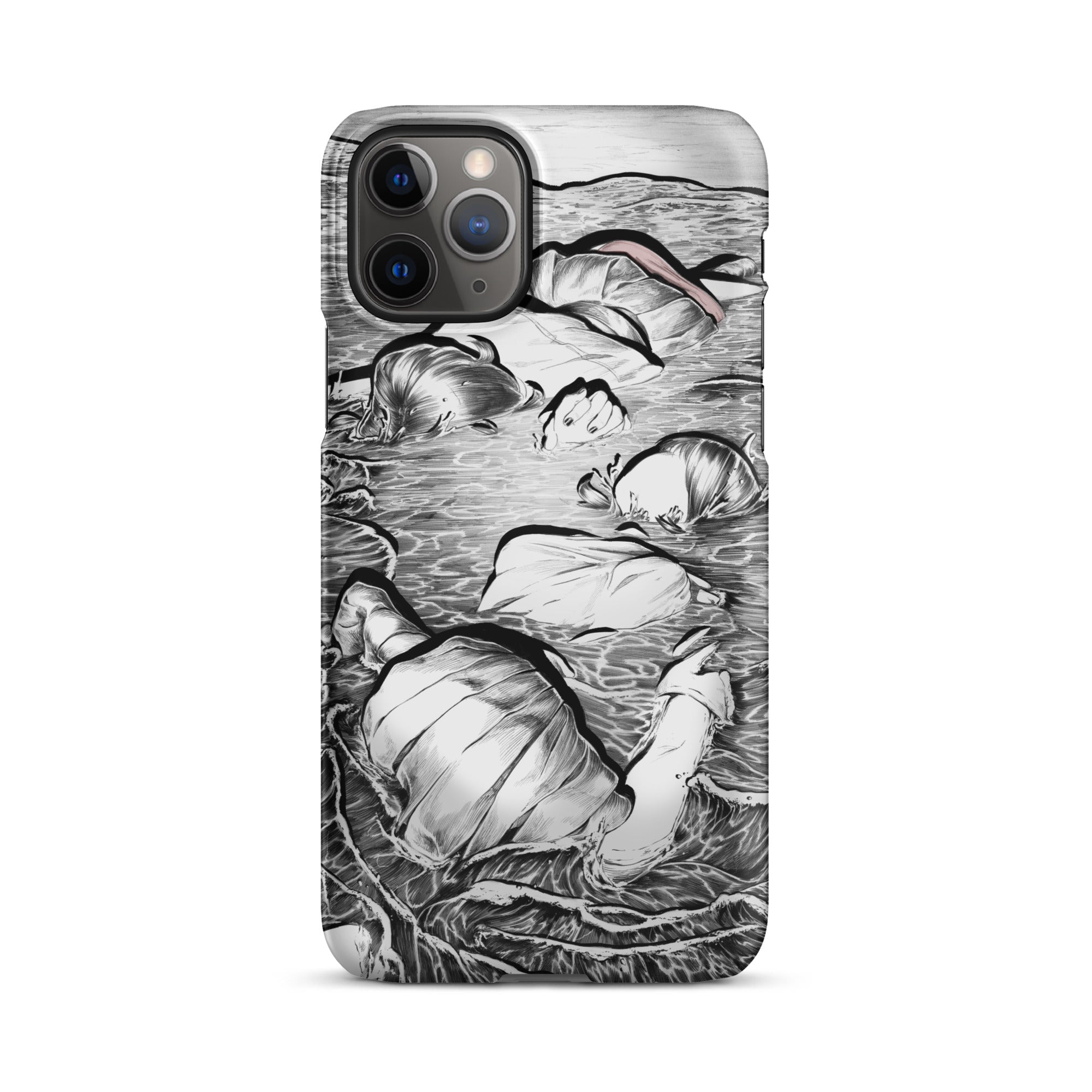 THROUGH THICK AND THIN Snap case for iPhone