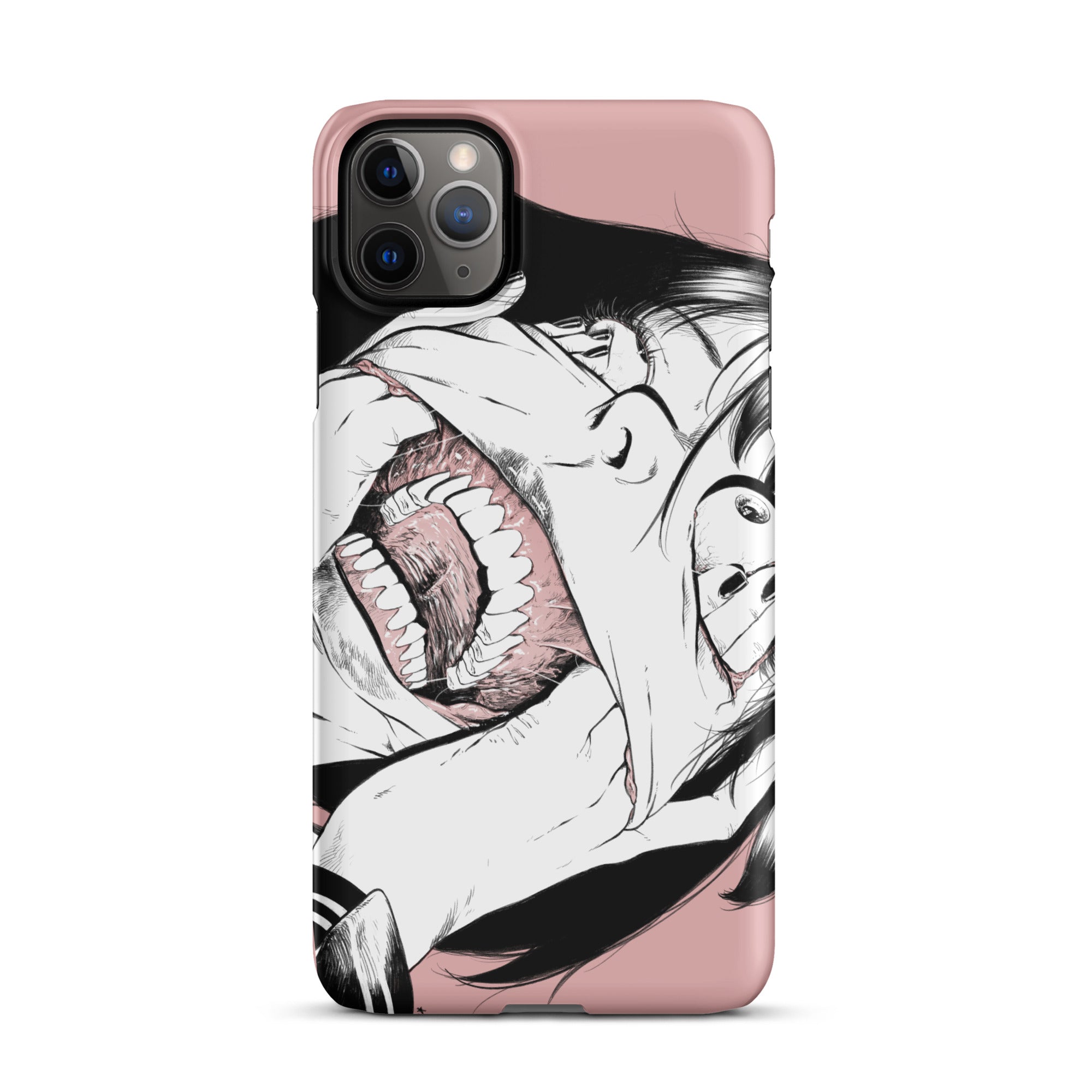 OVERWHELMED Snap case for iPhone