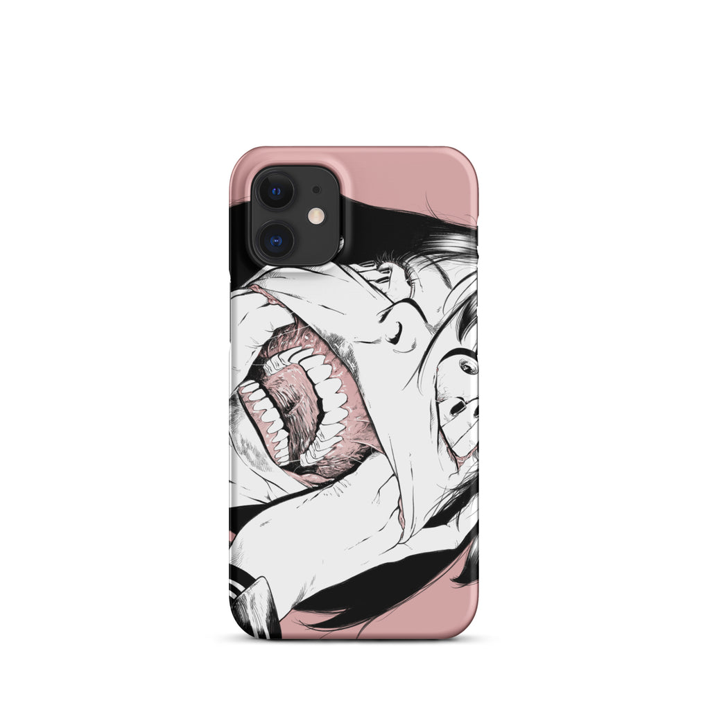 OVERWHELMED Snap case for iPhone