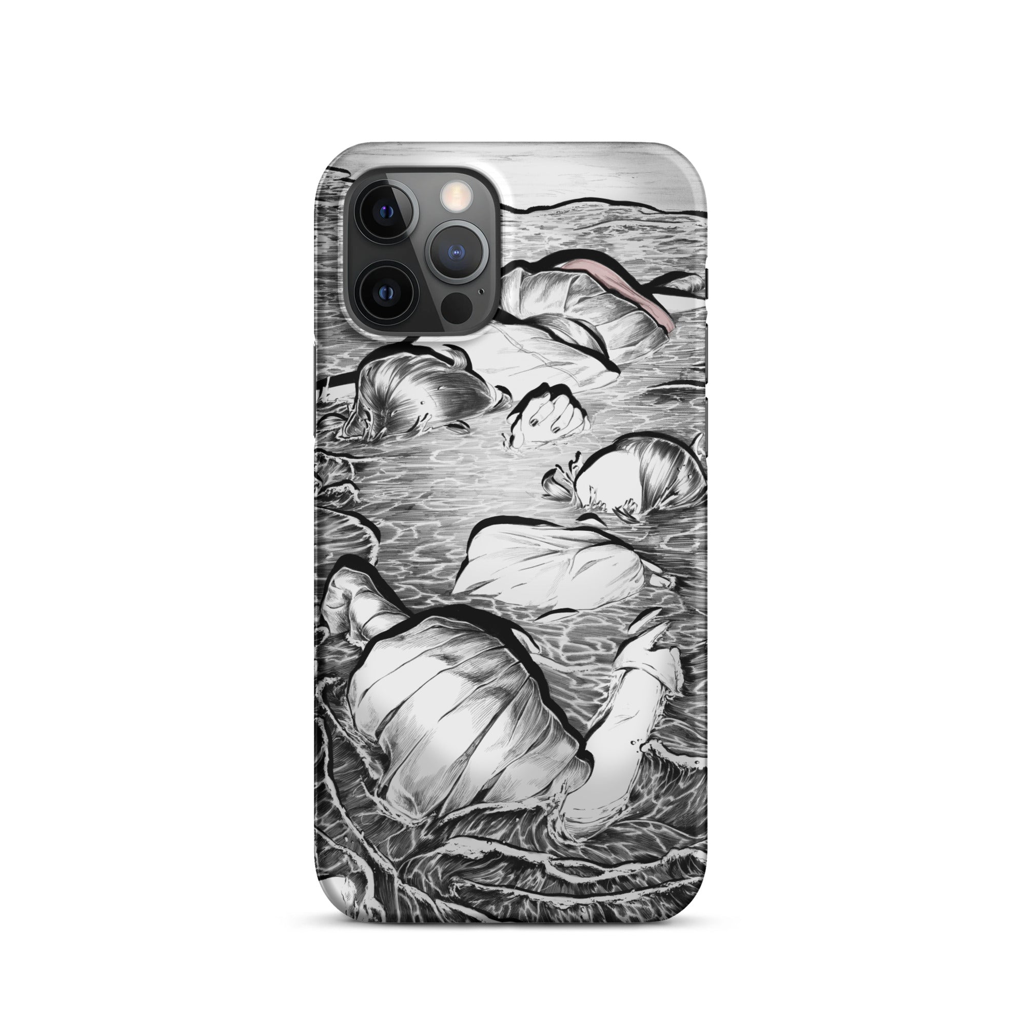 THROUGH THICK AND THIN Snap case for iPhone