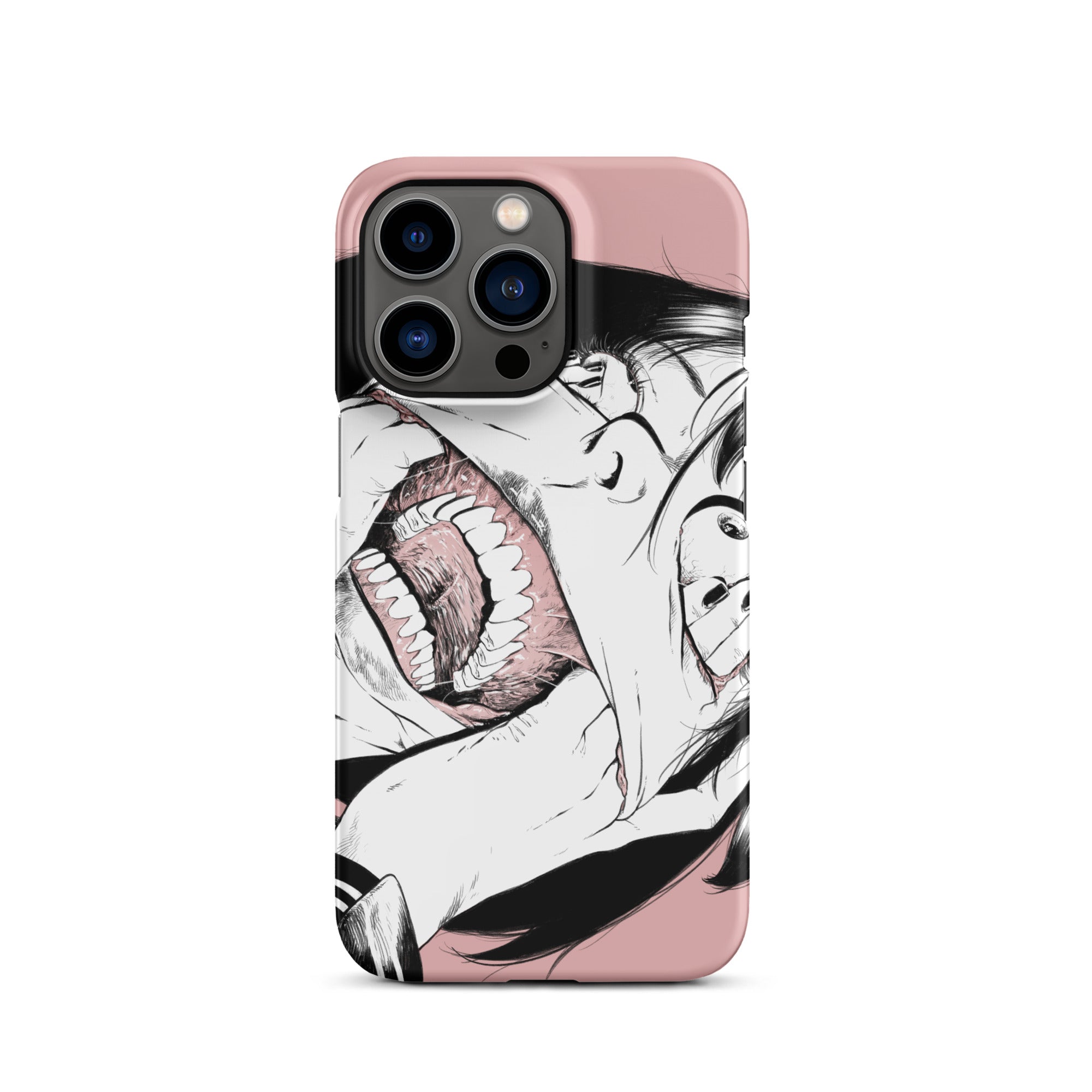 OVERWHELMED Snap case for iPhone