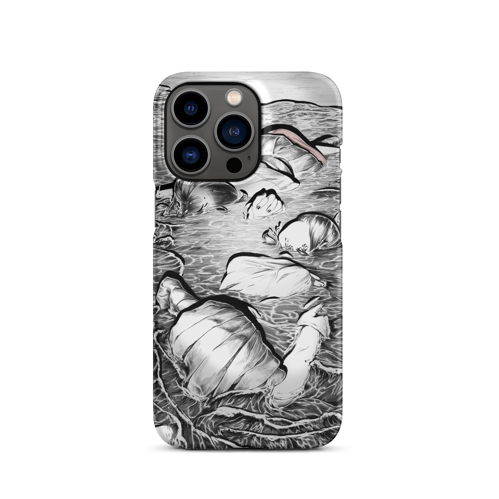 THROUGH THICK AND THIN Snap case for iPhone