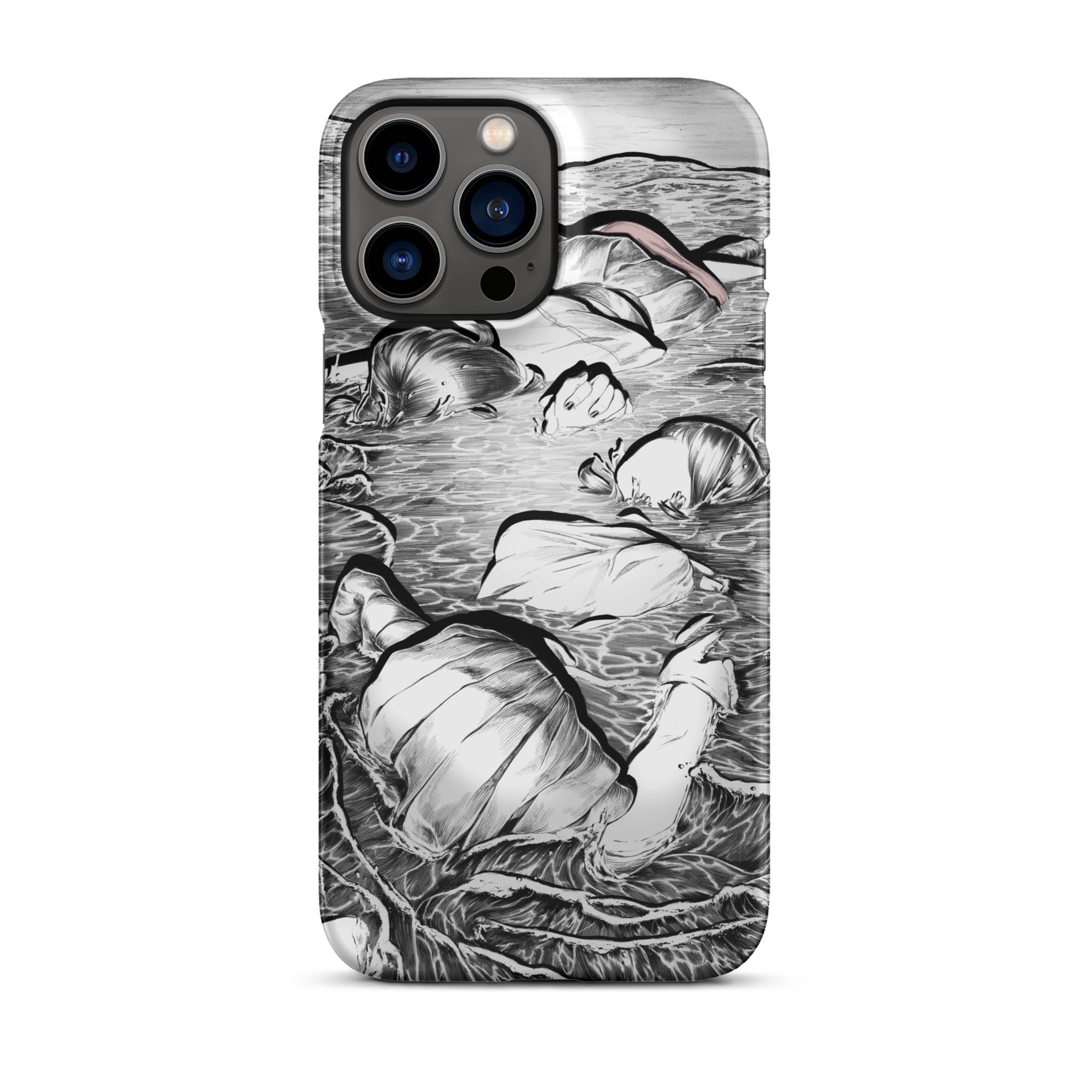 THROUGH THICK AND THIN Snap case for iPhone