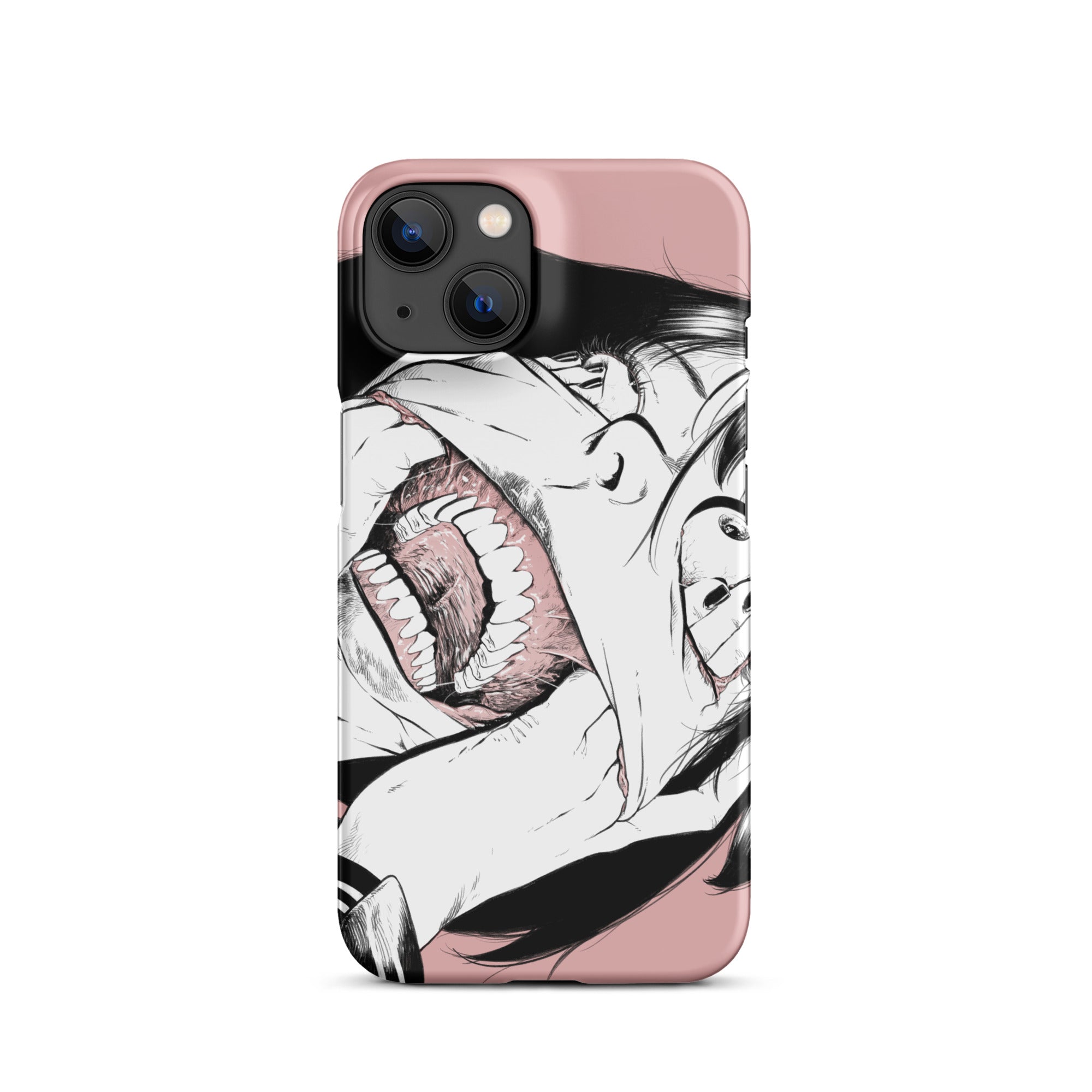 OVERWHELMED Snap case for iPhone