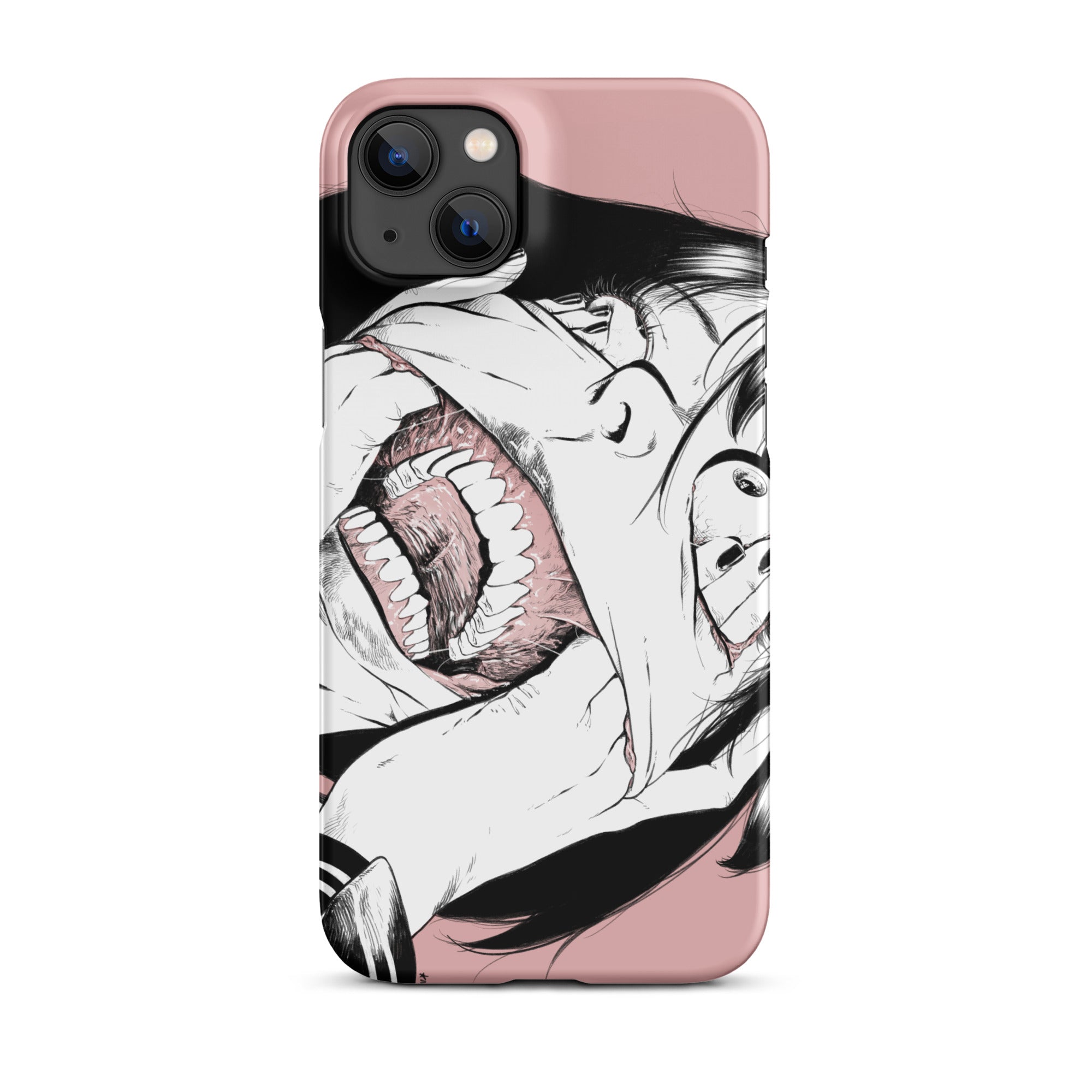 OVERWHELMED Snap case for iPhone
