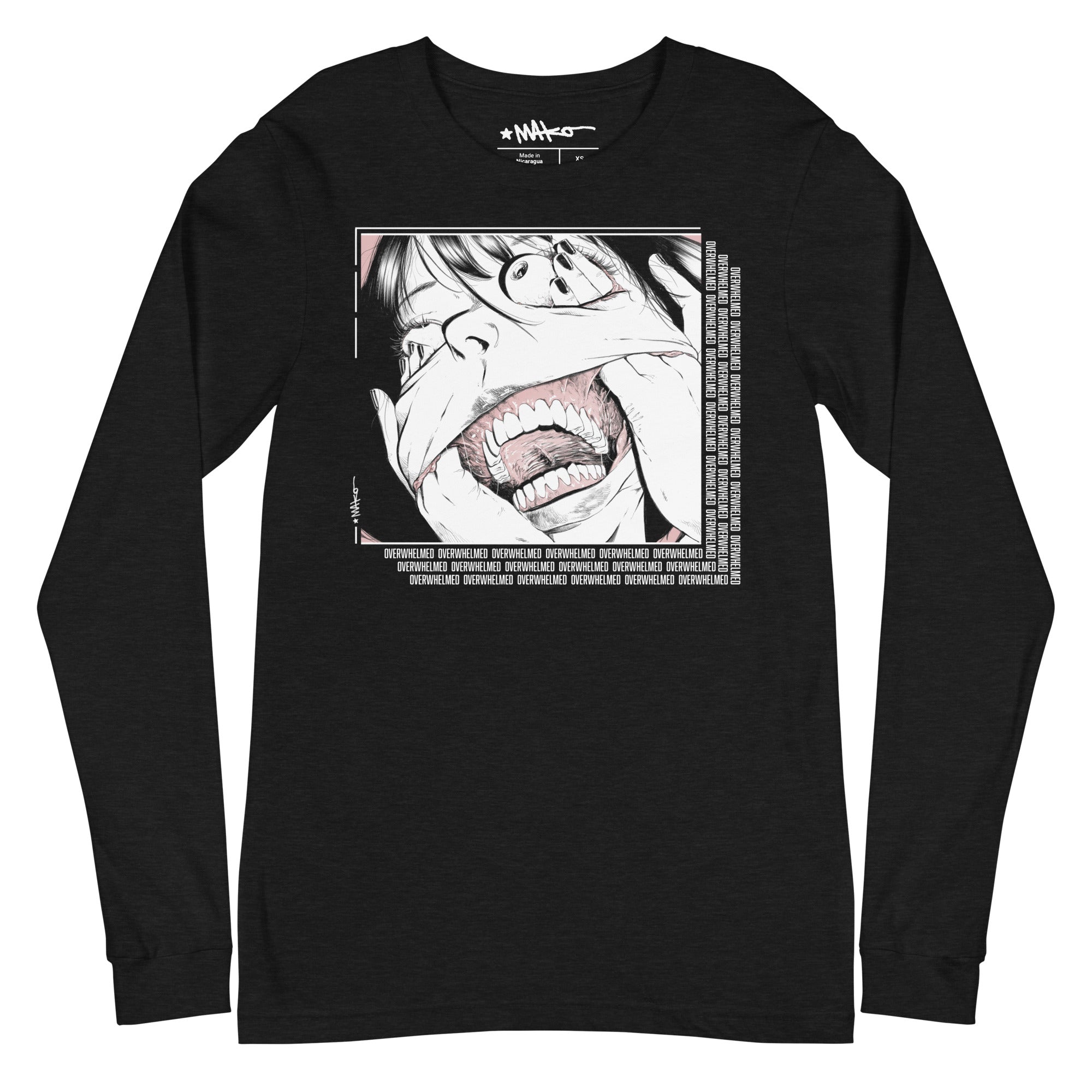 OVERWHELMED Unisex Long Sleeve Tee