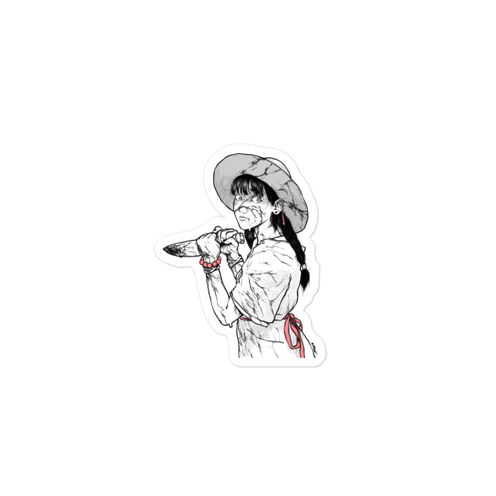 SHE MADE ME DO IT stickers
