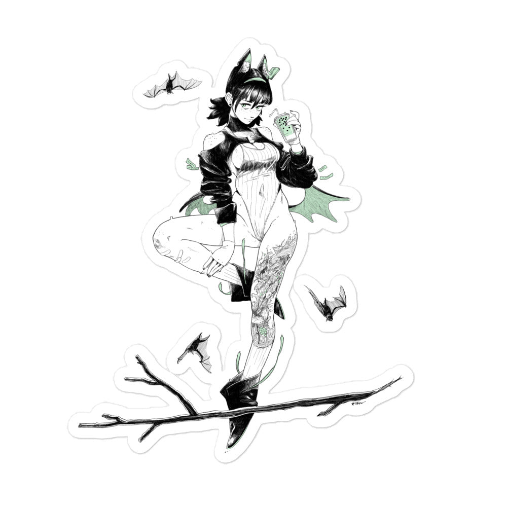 Mint Kōmori stickers