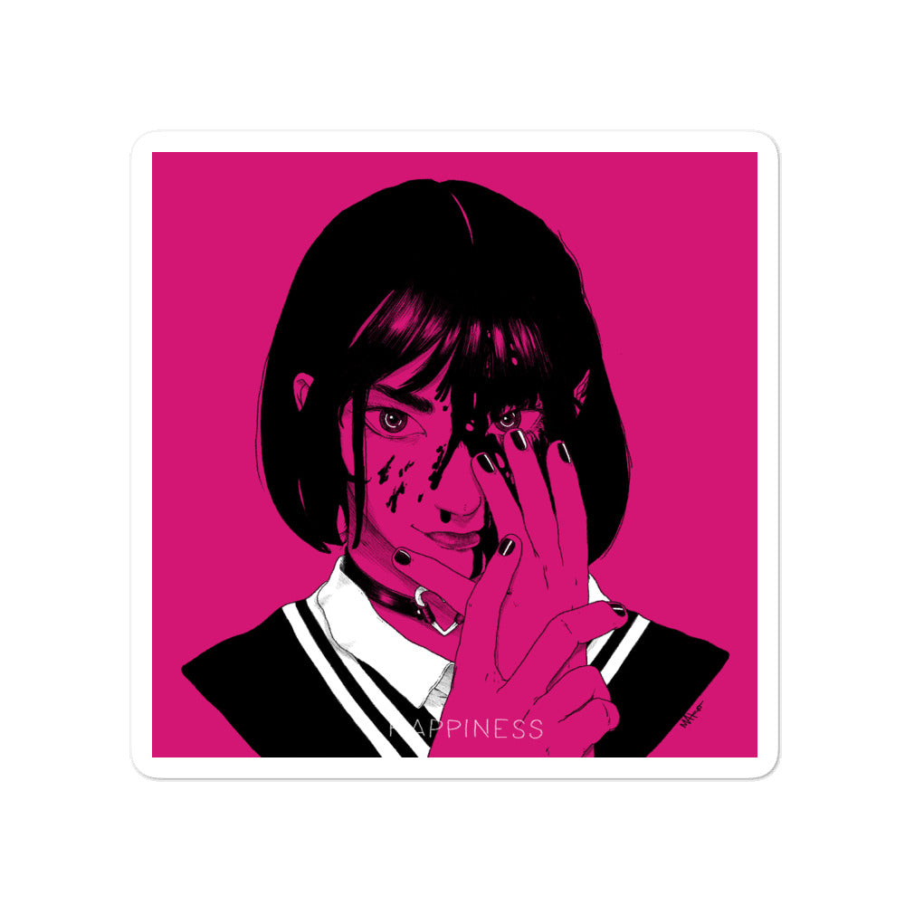 HAPPINESS stickers