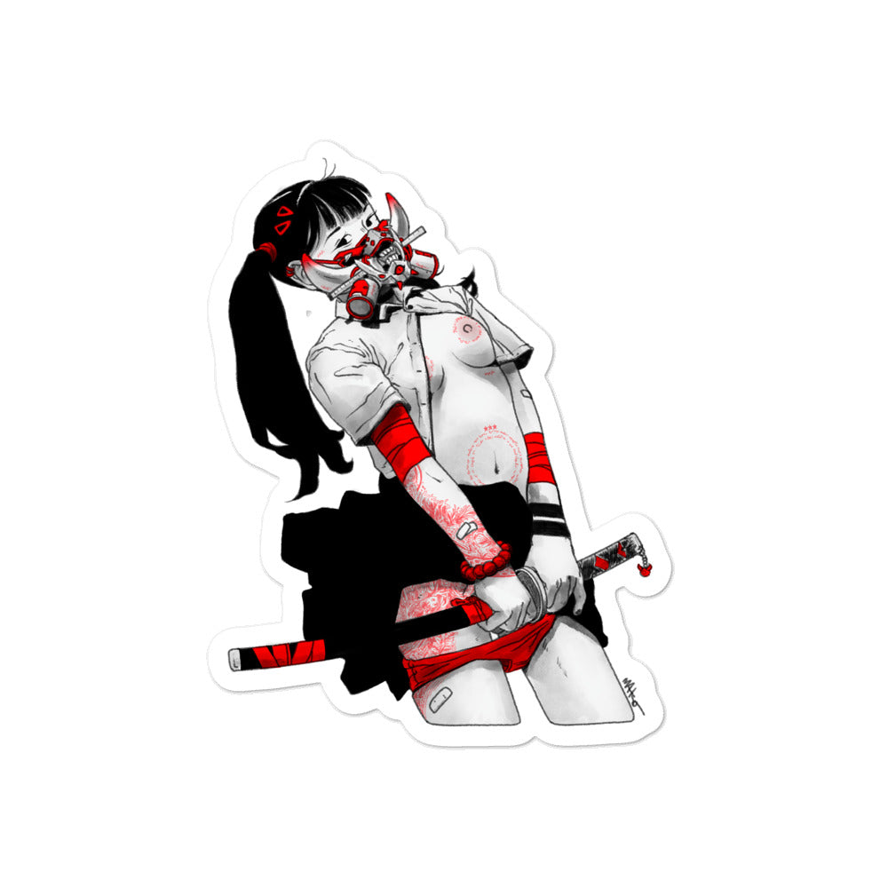 ONI RED stickers