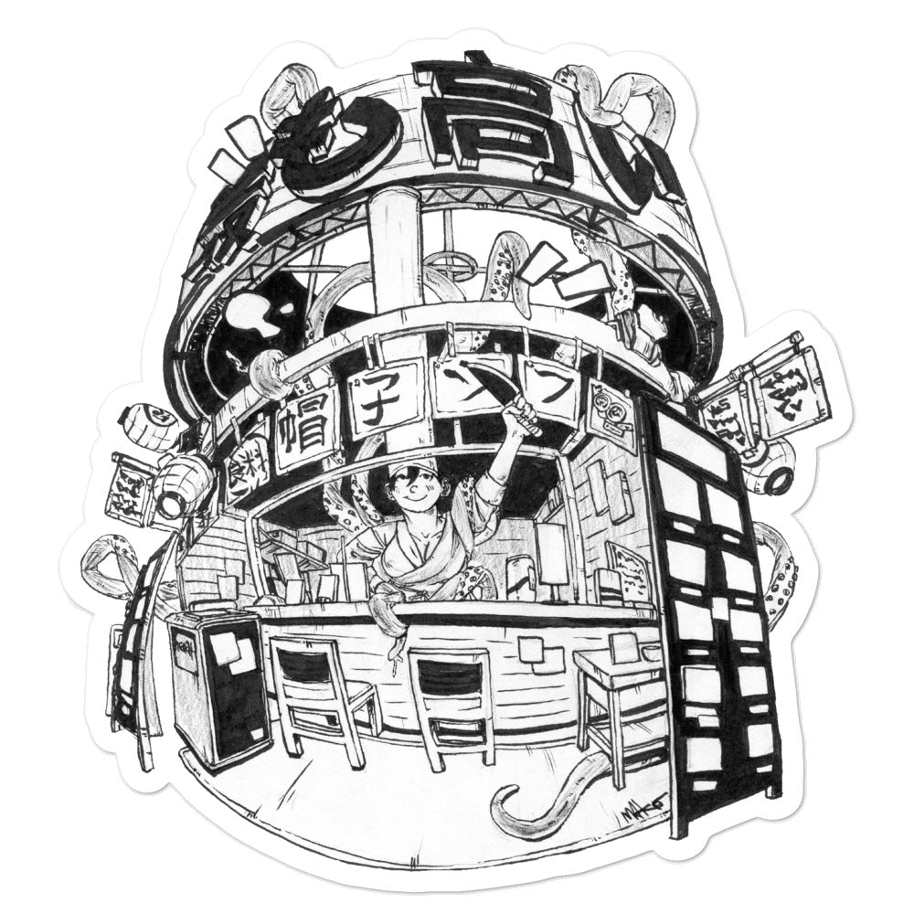 The tallest chef stickers