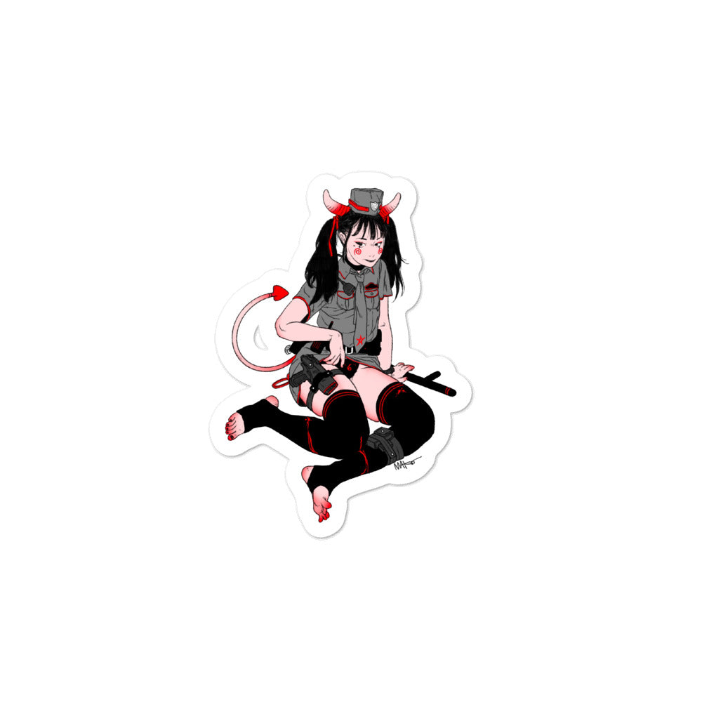 DEMON COP "YUI" stickers