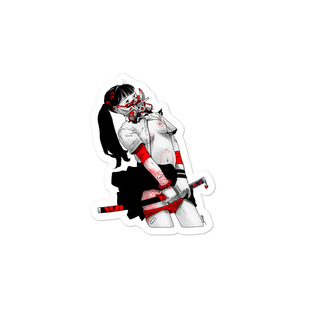 ONI RED stickers