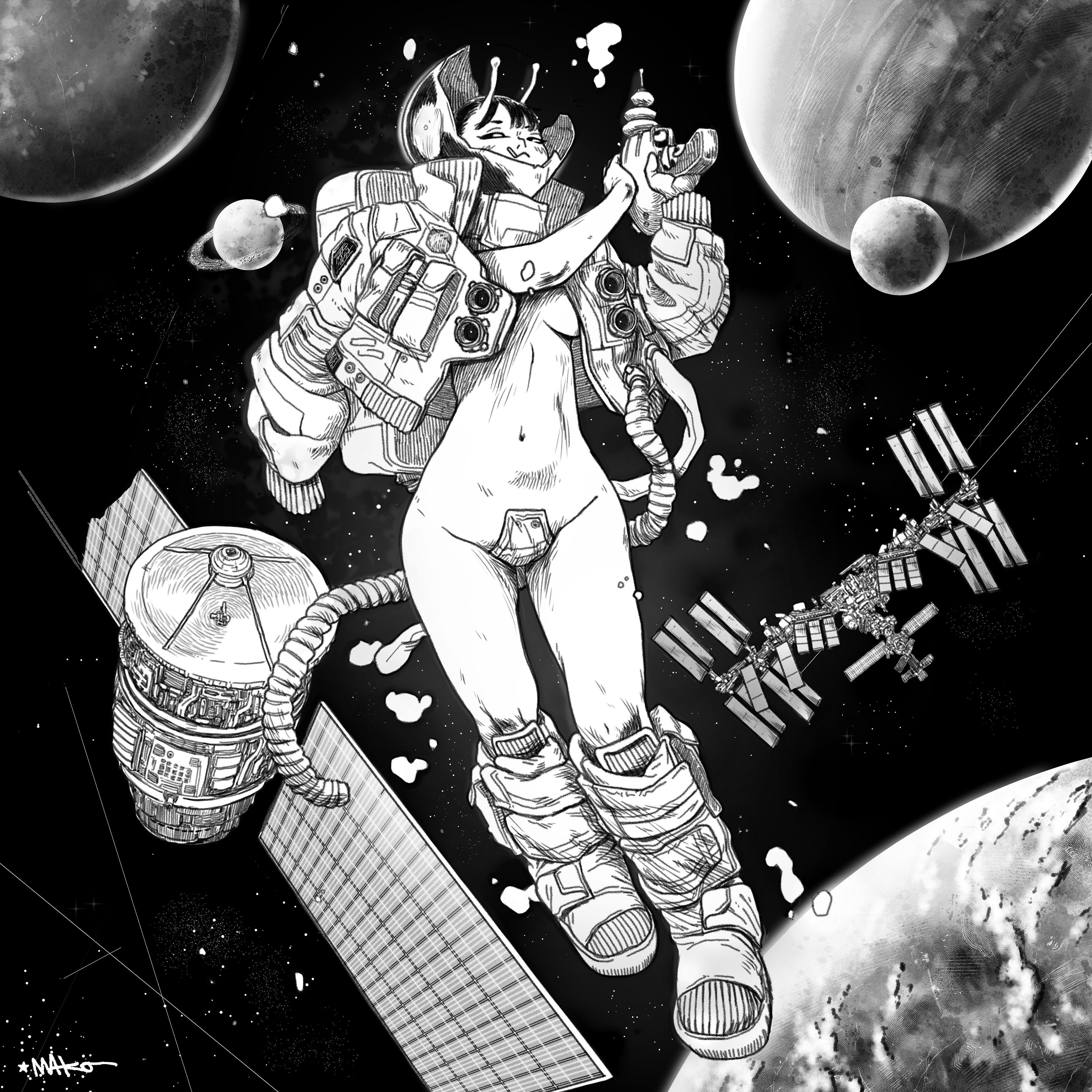 FOREIGN GALAXY PRINT